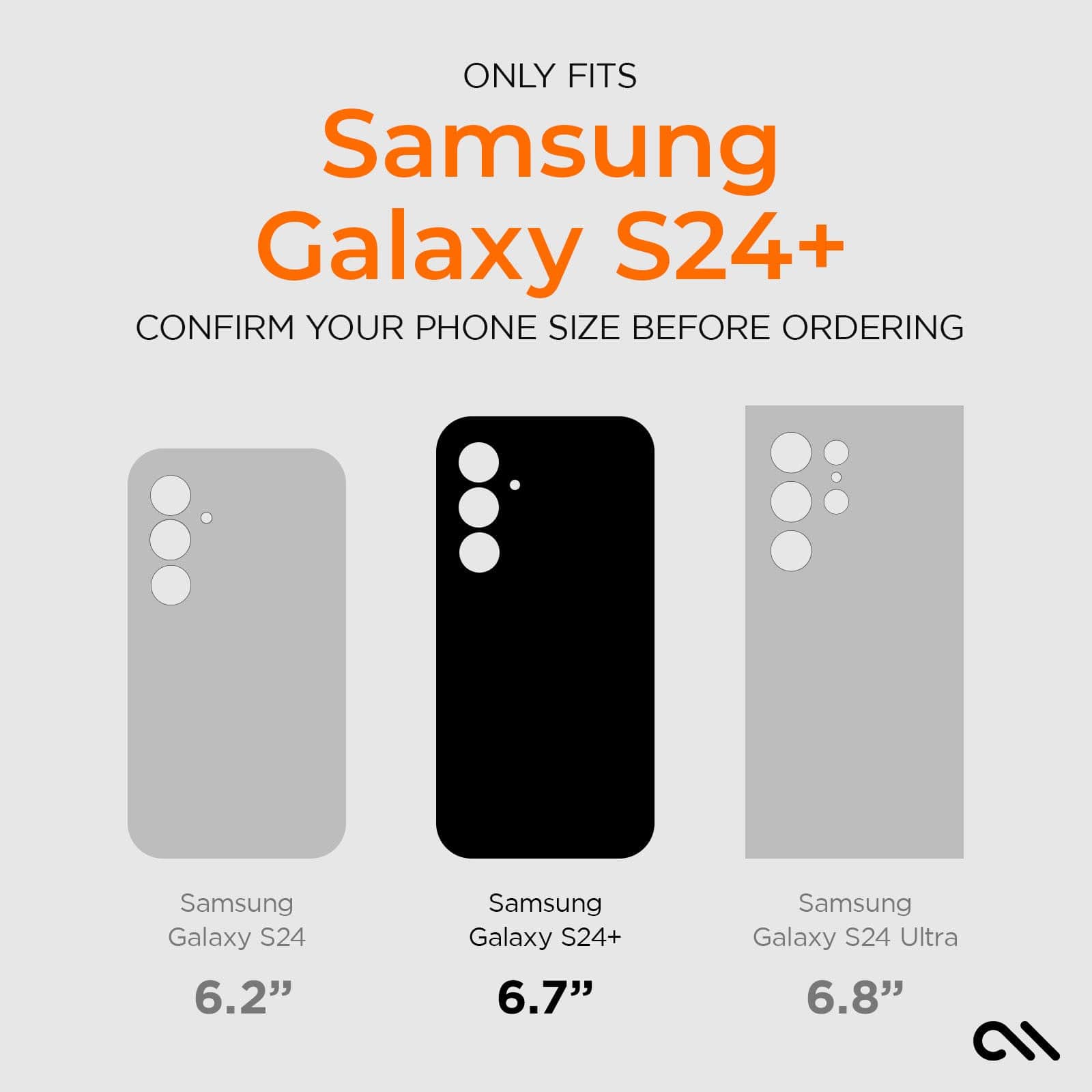 Tough D3O® Clear - Galaxy S24+