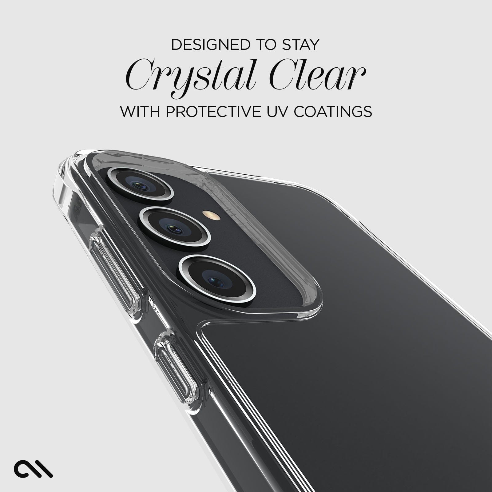DESIGNED TO STAY CRYSTAL CLEAR WITH PROTECTIVE UV COATINGS