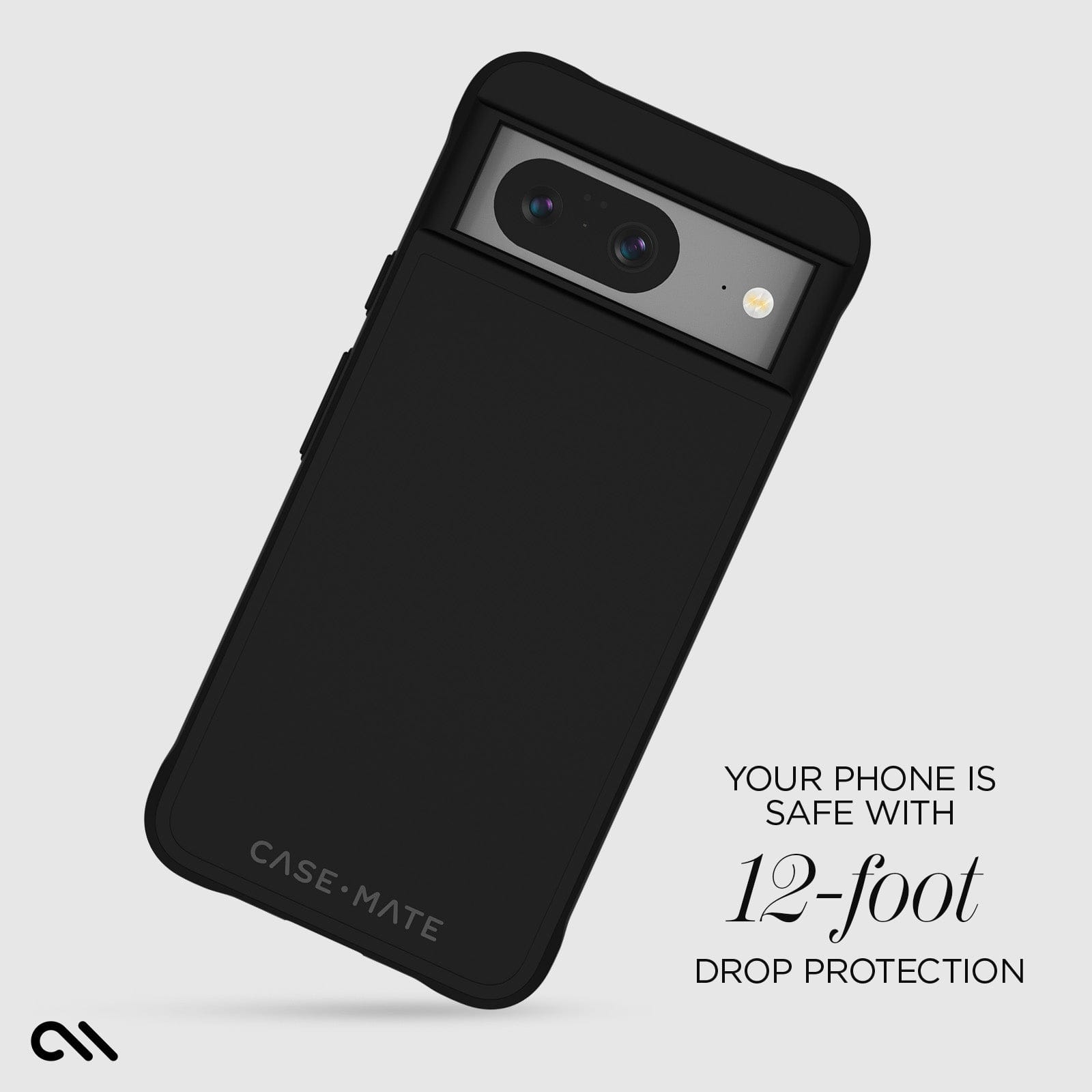 YOUR PHONE IS SAFE WITH 12 FOOT DROP PROTECTION