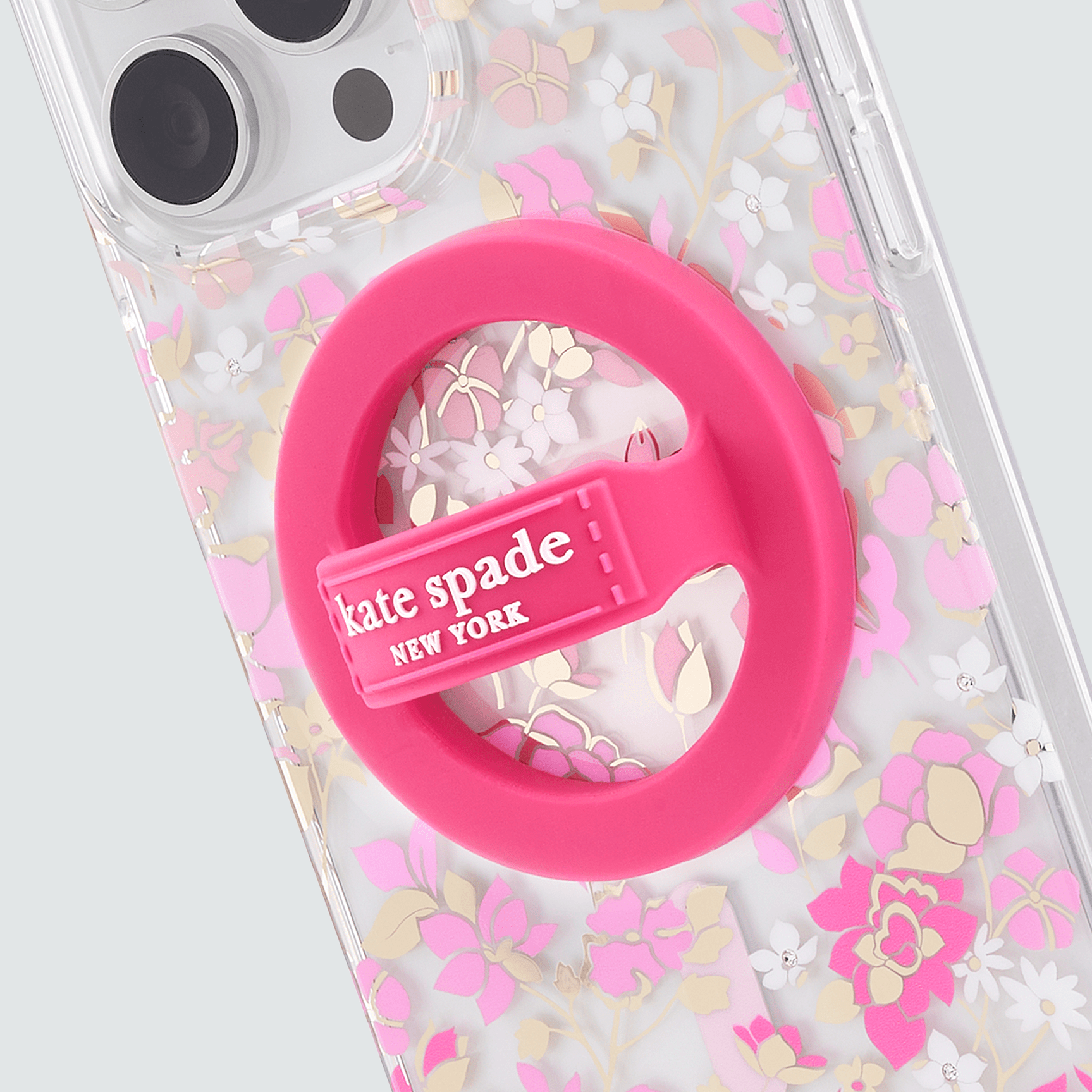 kate spade new york Pom Pom Pink MagSafe Loop Grip