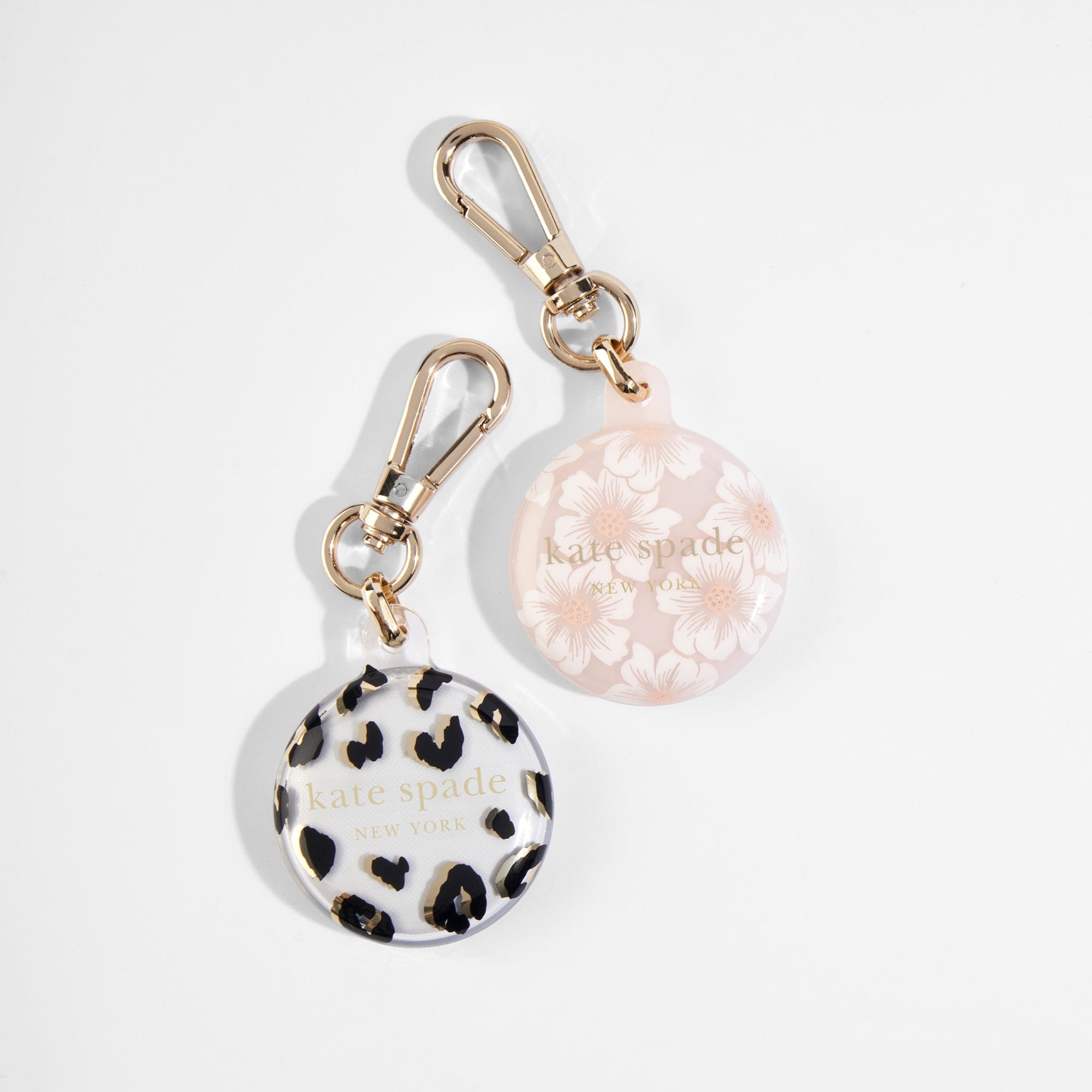 kate spade new york City Leopard AirTag Case