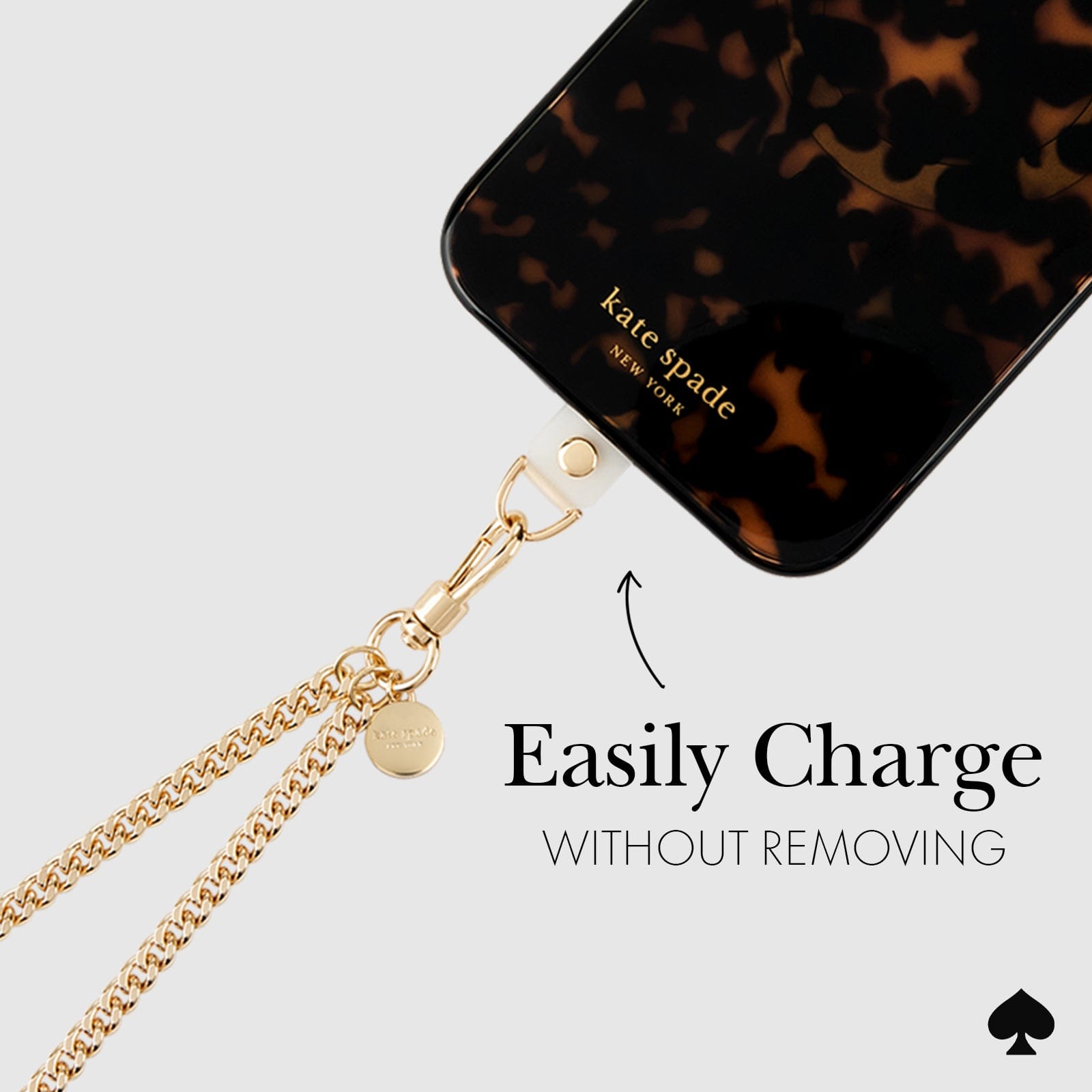 EASILY CHARGE WITHOUT REMOVING