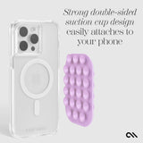 Strong double-sided suction cup design easily attaches to your phone #color_lavender