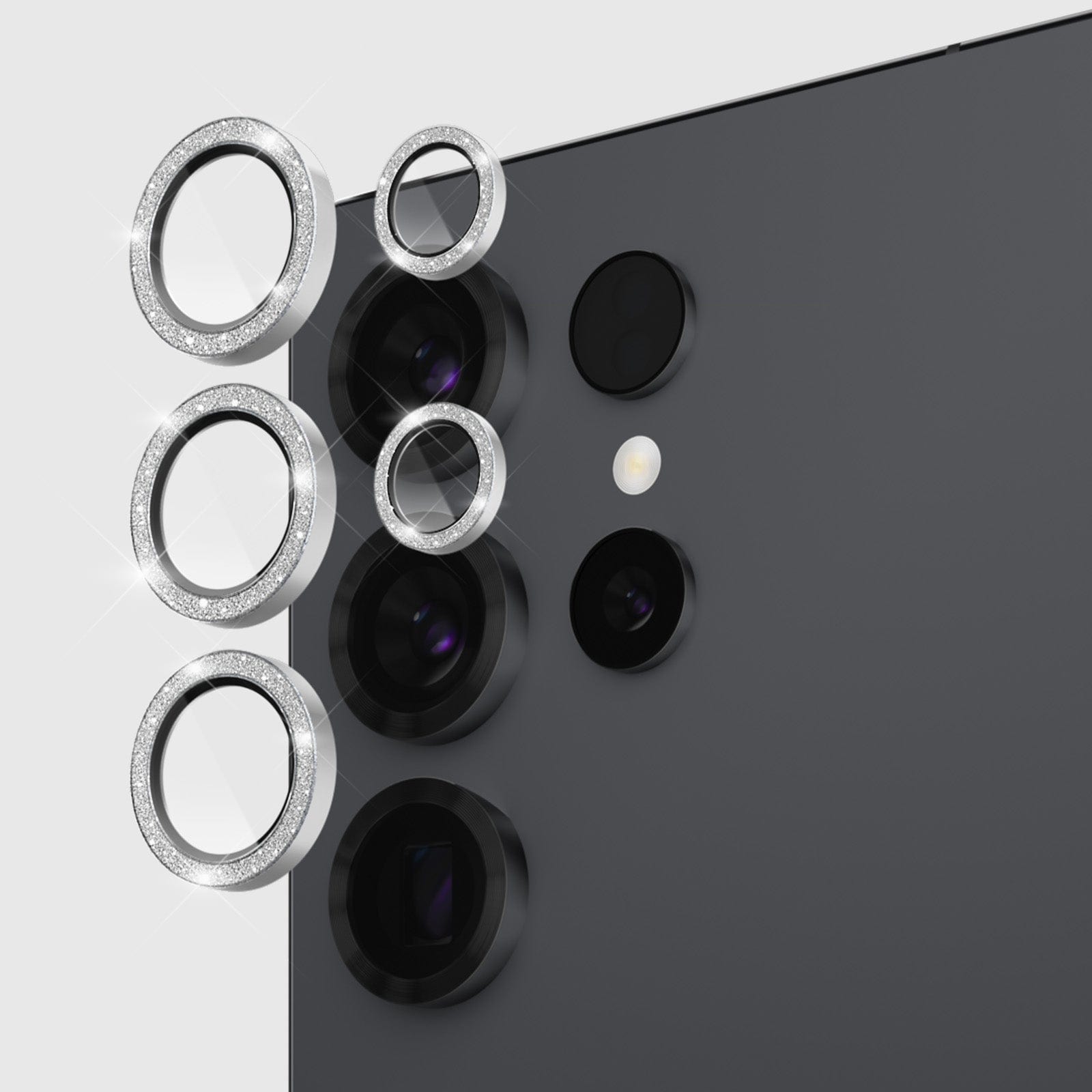 Twinkle Aluminum Ring Lens Protector - Galaxy S25 Ultra