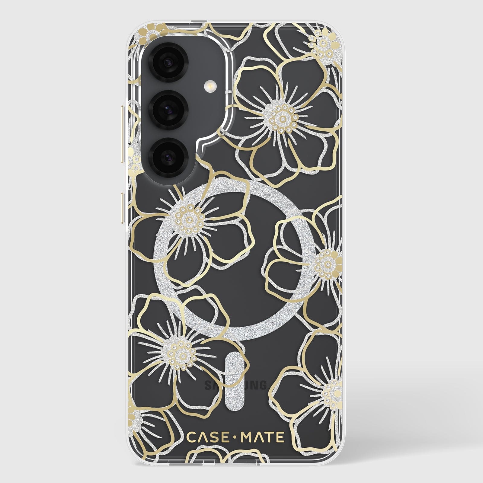 Floral Gems with Magnet- Galaxy S25