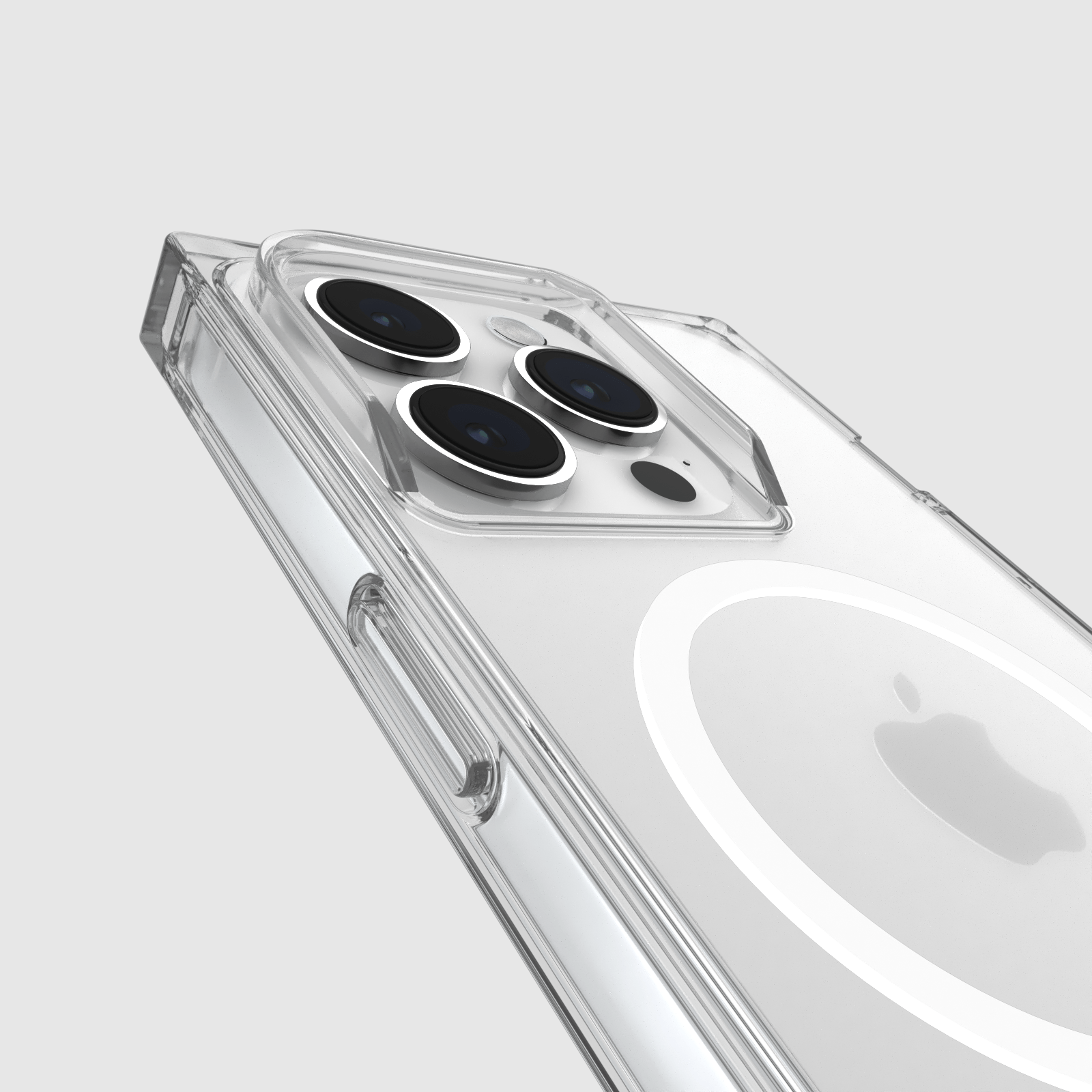 Macro shot of case camera cutout