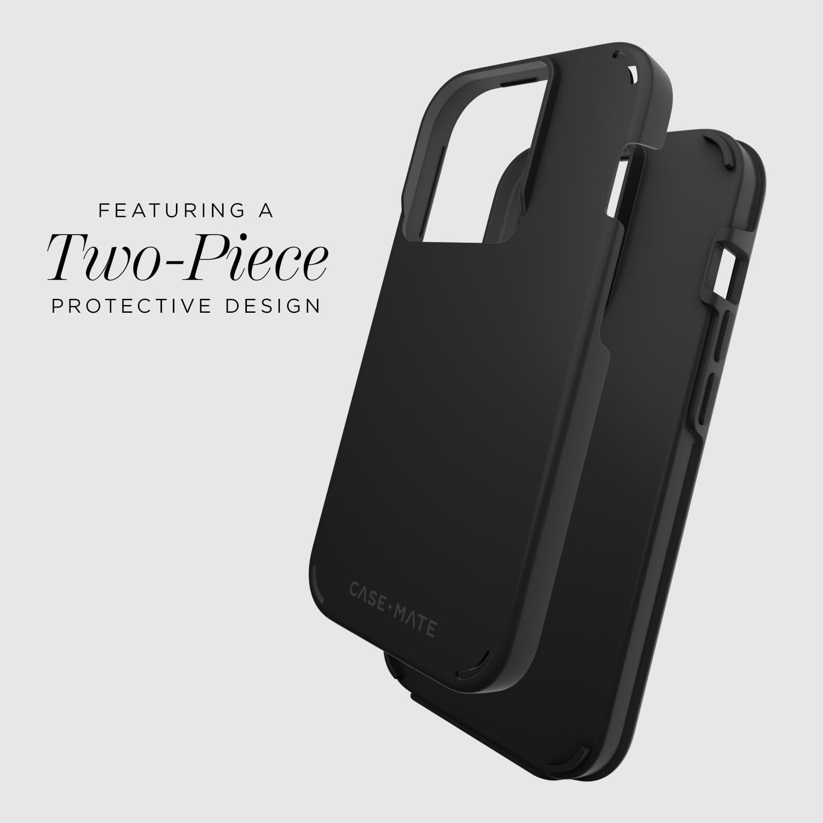 FEATURING A TWO-PIECE PROTECTIVE DESIGN
