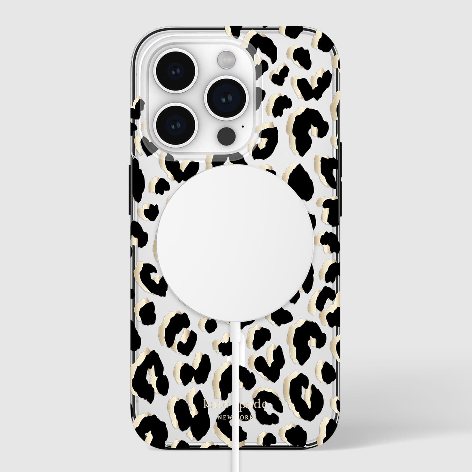Kate Spade City Leopard MagSafe with Puck