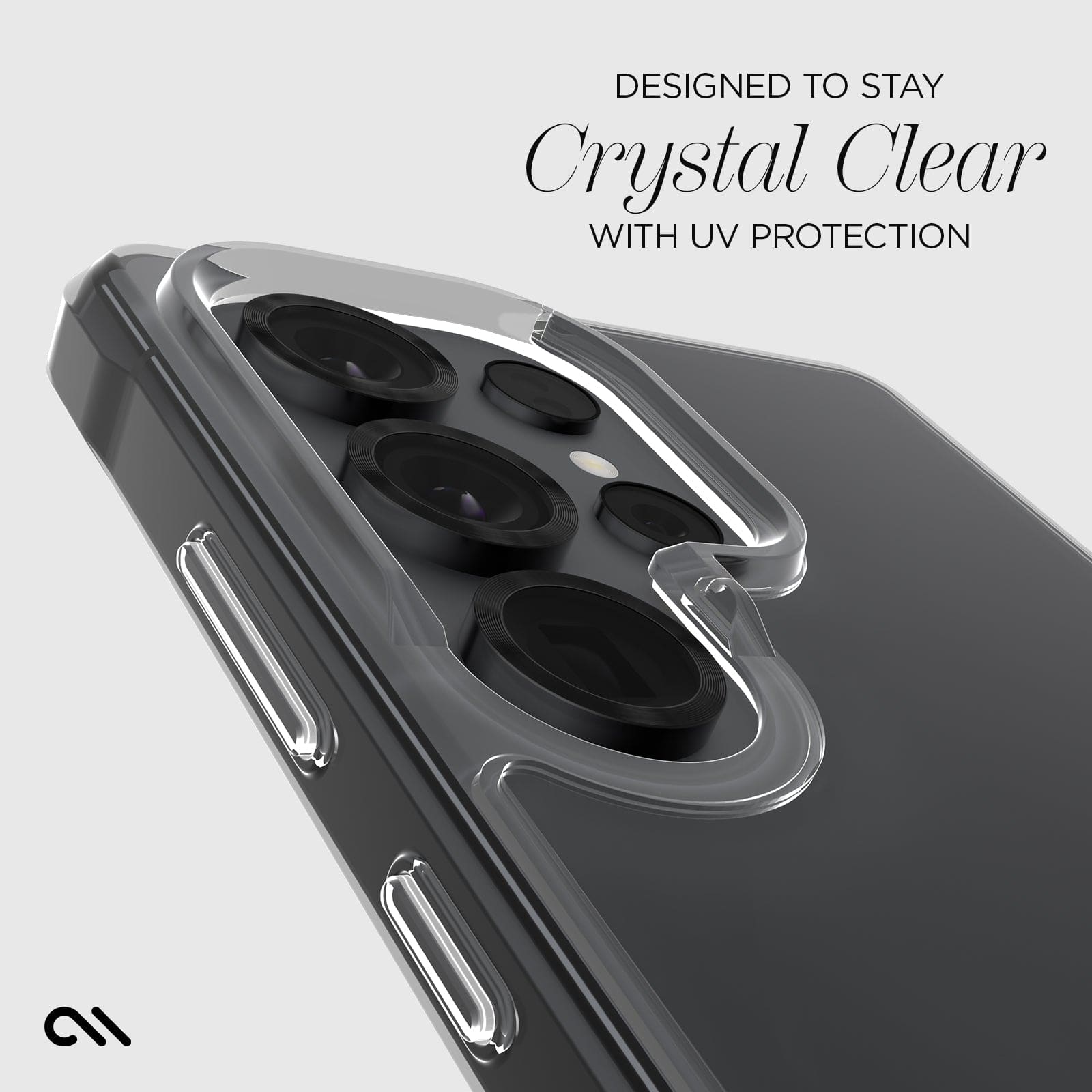 DESIGNED TO STAY CRYSTAL CLEAR WITH UV PROTECTION