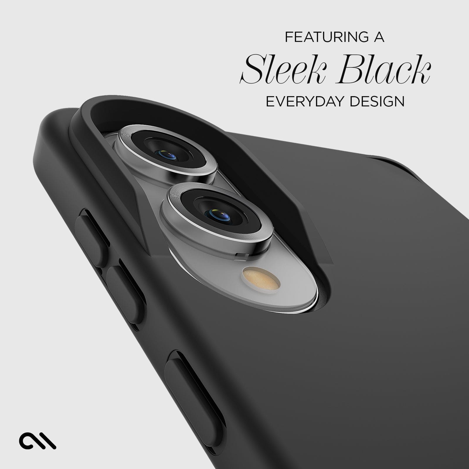 Featuring a sleek black everyday design