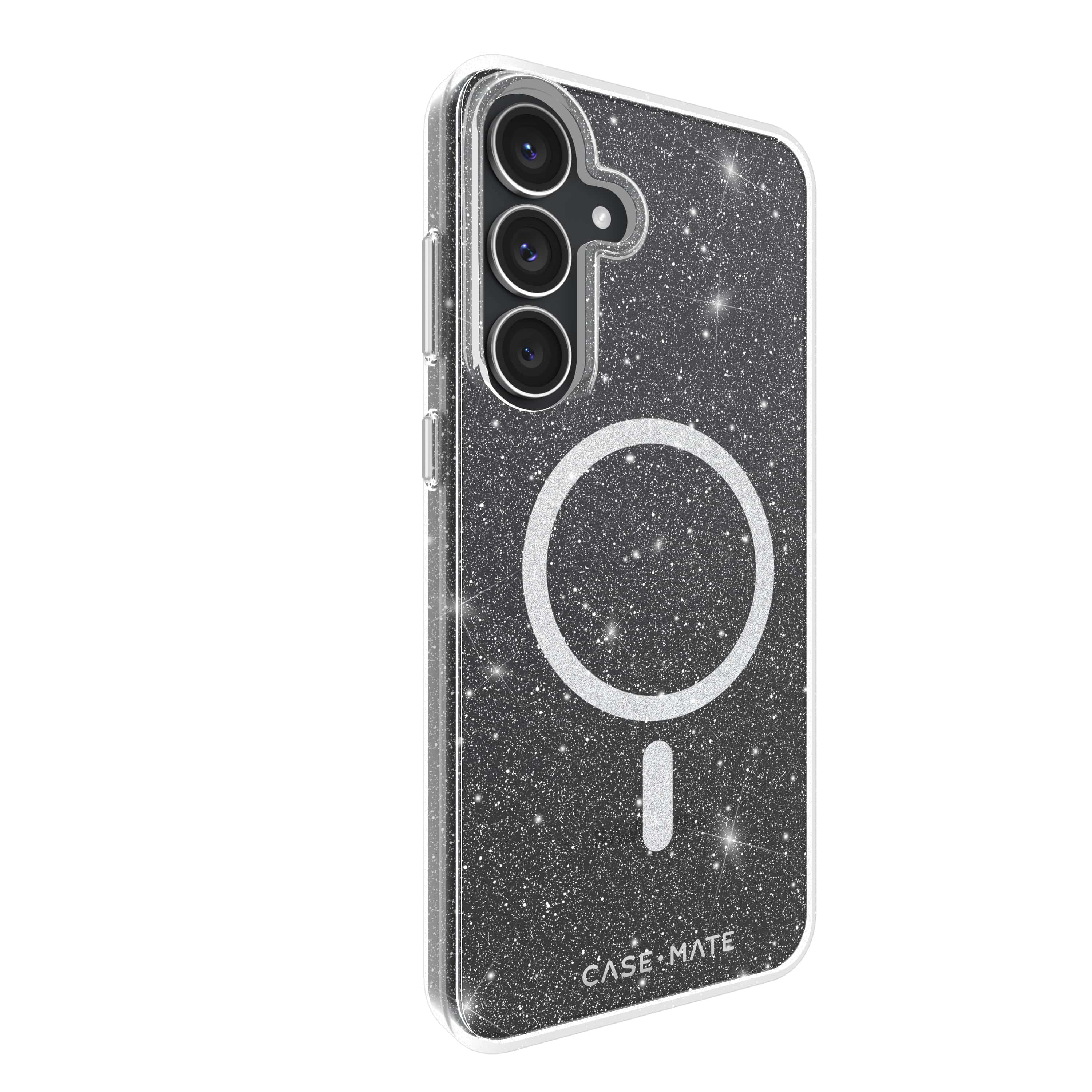 Samsung Galaxy S25 FE Case-Mate Twinkle - Twilight Silver with Magnet