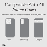 COMPATIBLE WITH ALL PHONE CASES. INCLUDES MAGNETIC MAGSAFE RING FOR NON-MAGSAFE CASES #color_stardust