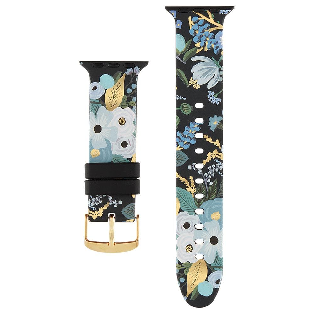 Watch band detached from watch. color::Garden Party Blue