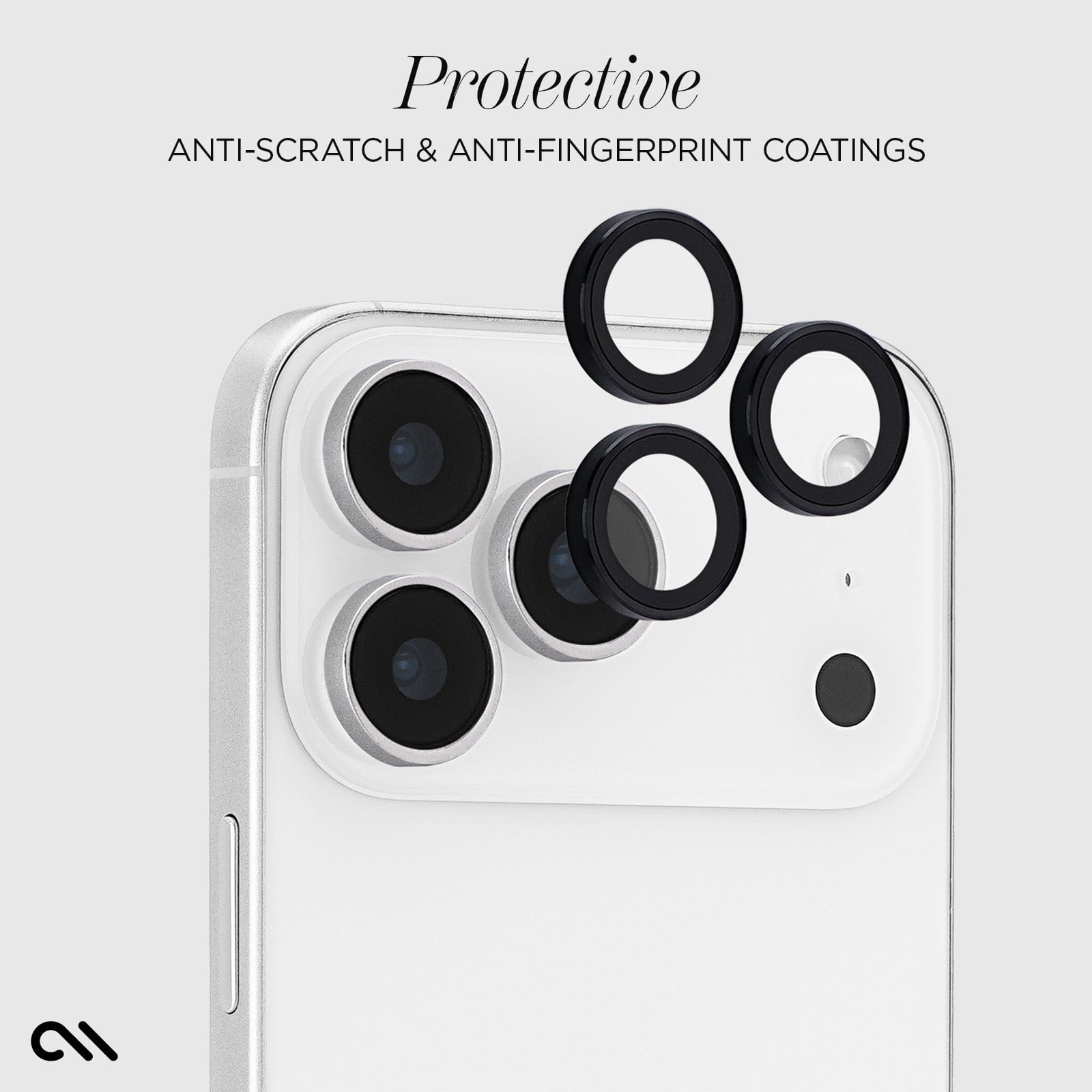 Camera Lens Protector Black - iPhone 17 Pro / 17 Pro Max