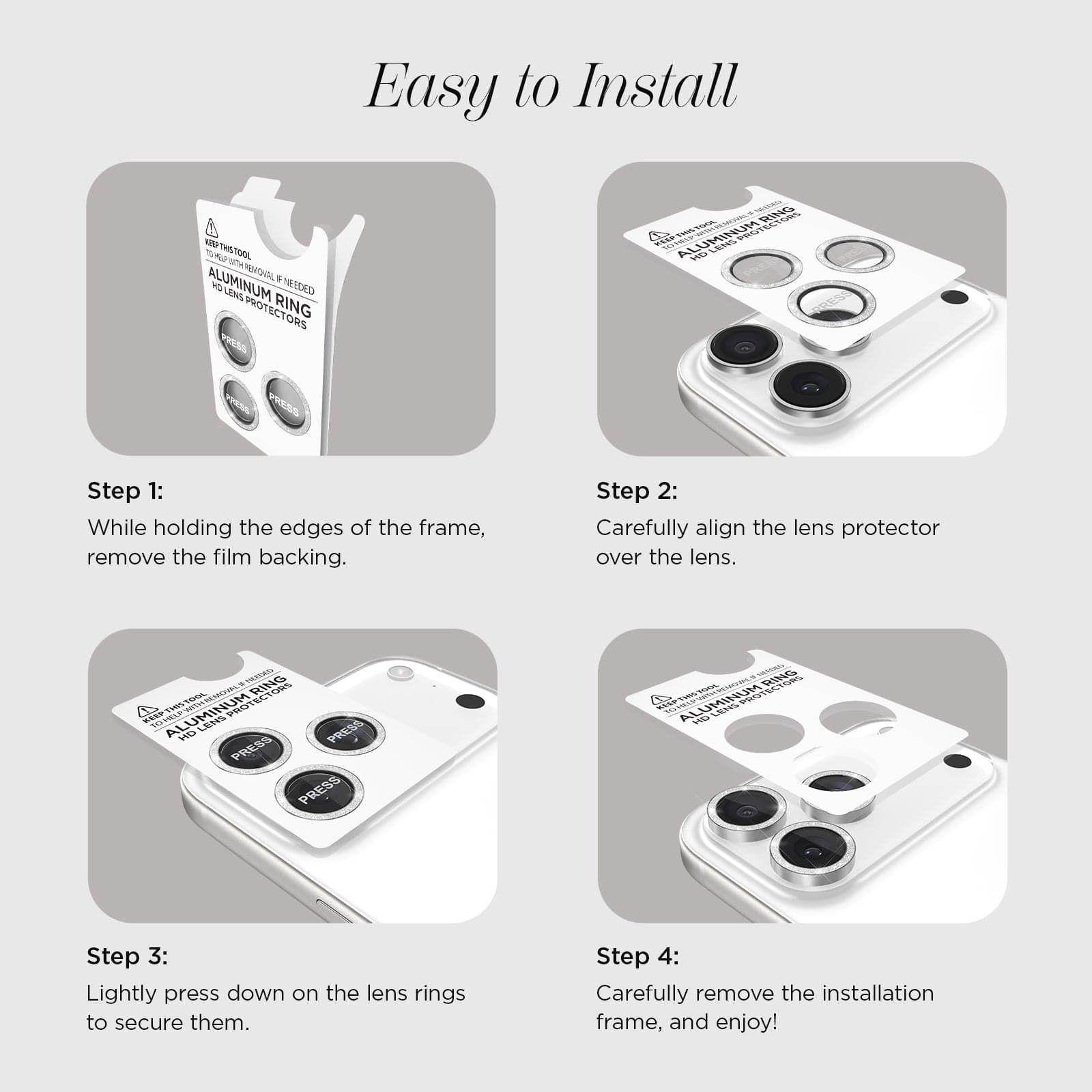 Camera Lens Protector Twinkle - iPhone 17 Pro / 17 Pro Max