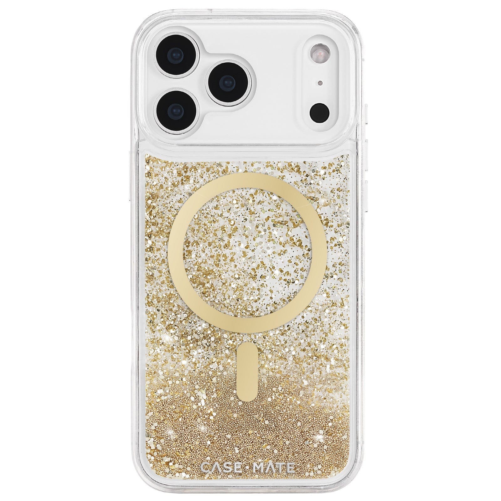 Case-Mate - Waterfall MagSafe Case for Apple iPhone 17 Pro Max - Gold Case-Mate - Waterfall MagSafe Case for Apple iPhone 17 Pro Max - Gold