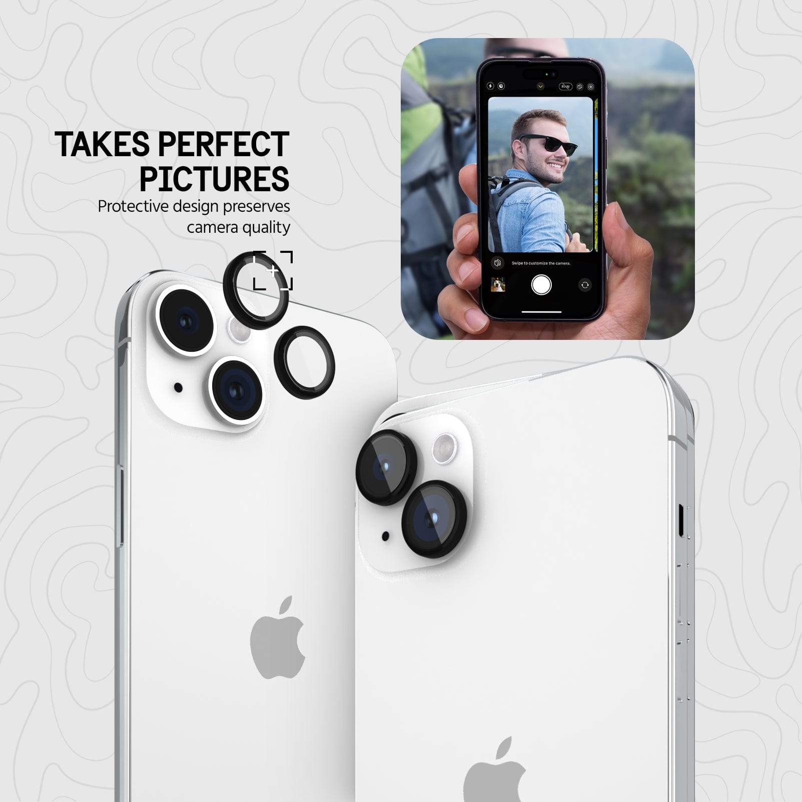 TAKES PERFECT PICTURES. PROTECTIVE DESIGN PRESERVES CAMERA QUALITY