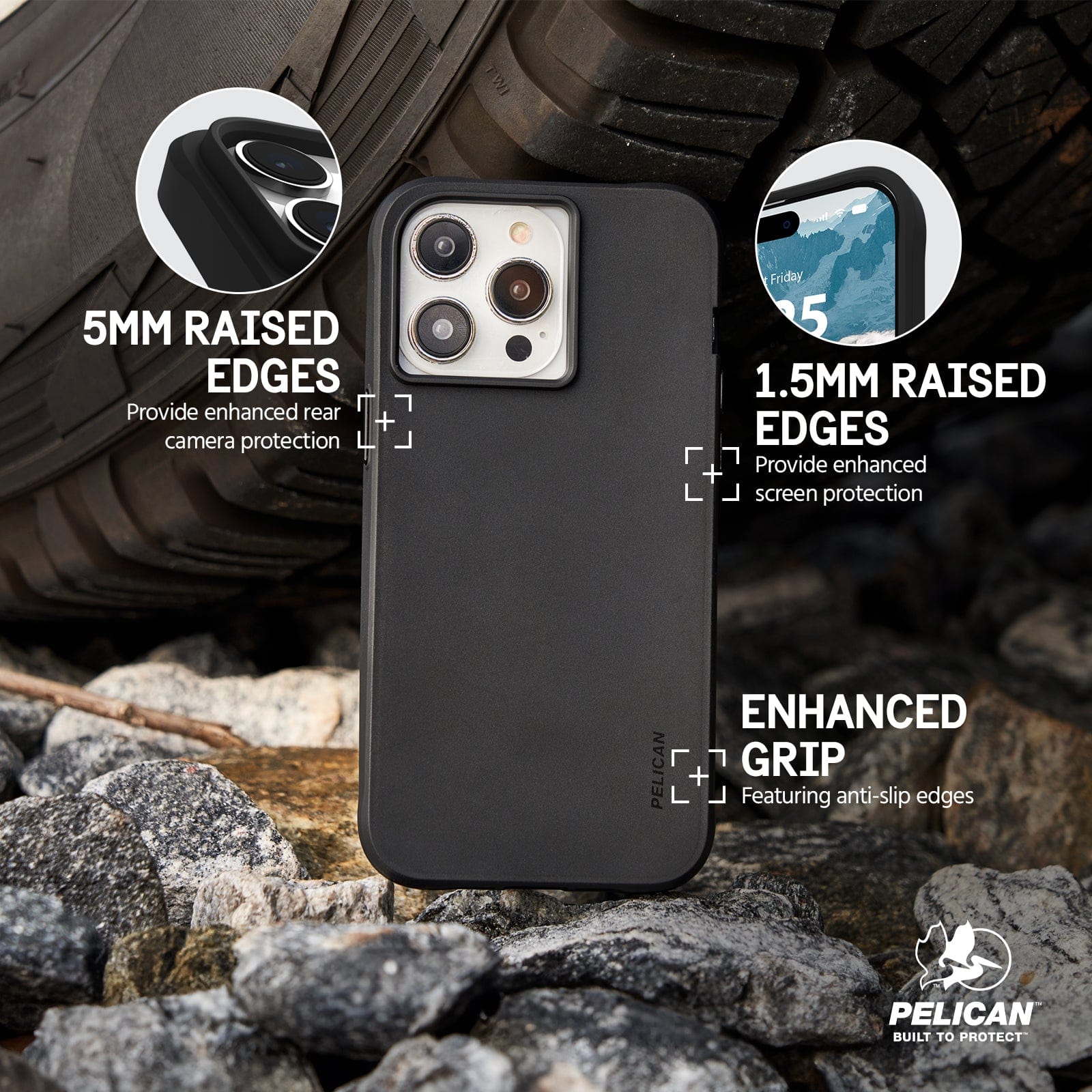 Pelican Ranger Black MagSafe - iPhone 15 Pro Max