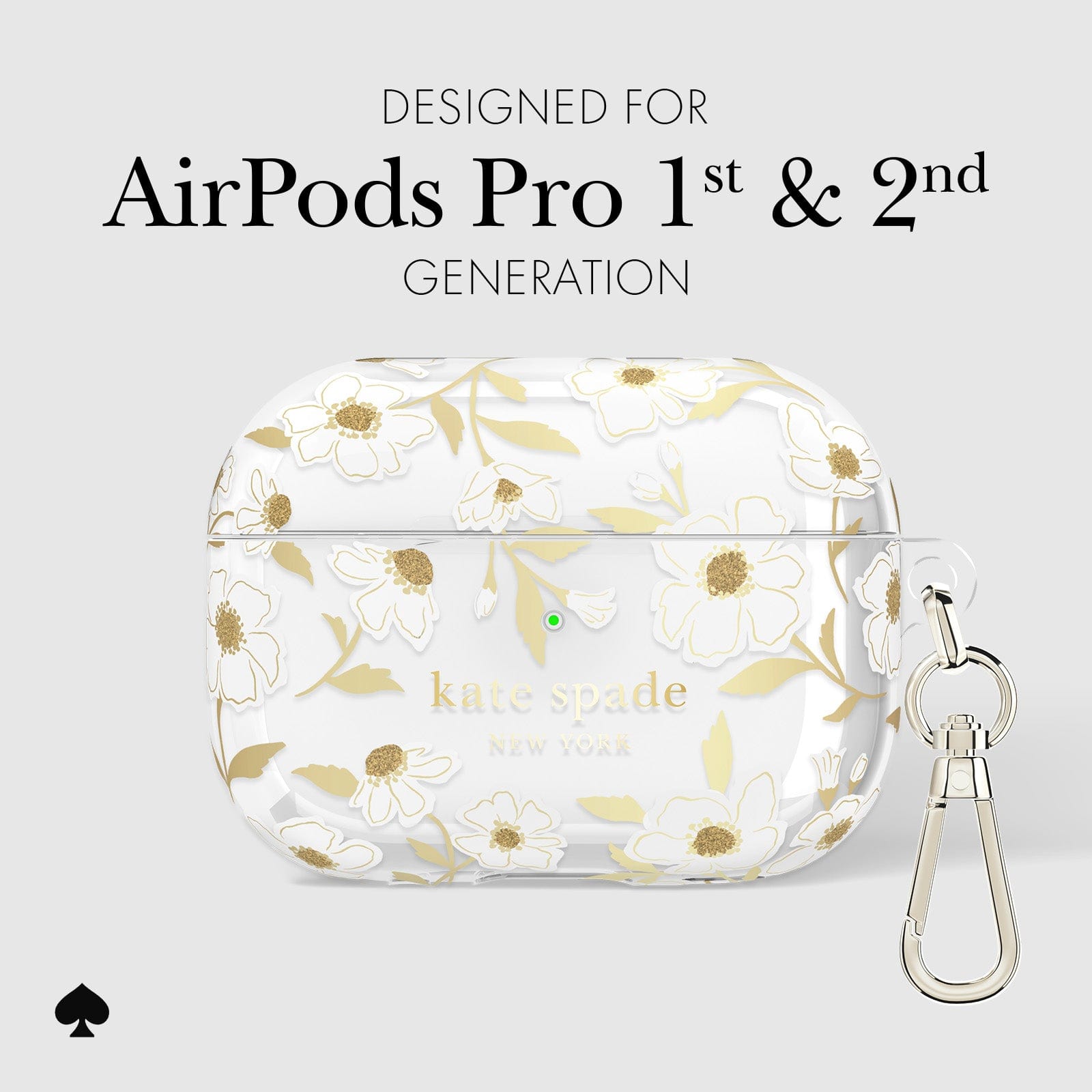 DESIGNED FOR AIRPODS PRO 1ST AND 2NG GEN.