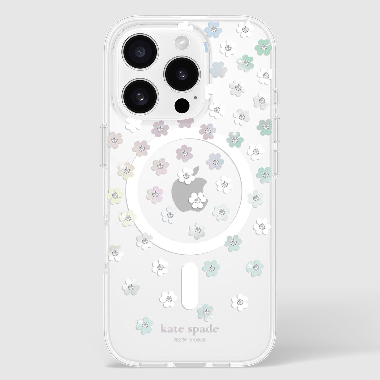 Kate Spade New York Scattered Flowers MagSafe Case for iPhone 16 Pro - 12ft Drop Protection, Slim Design, Luxury Floral Scattered Flowers Kate Spade New York Scattered Flowers MagSafe Case for iPhone 16 Pro - 12ft Drop Protection, Slim Design, Luxury Floral Scattered Flowers