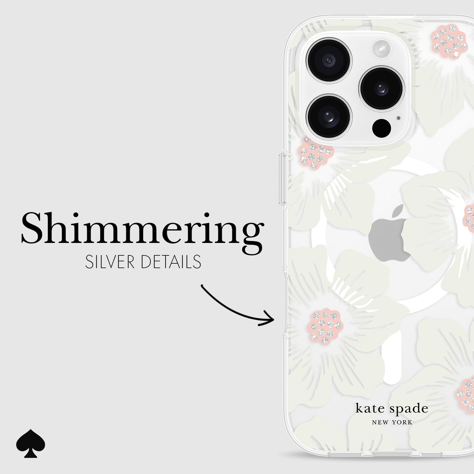 SHIMMERING SILVER DETAILS