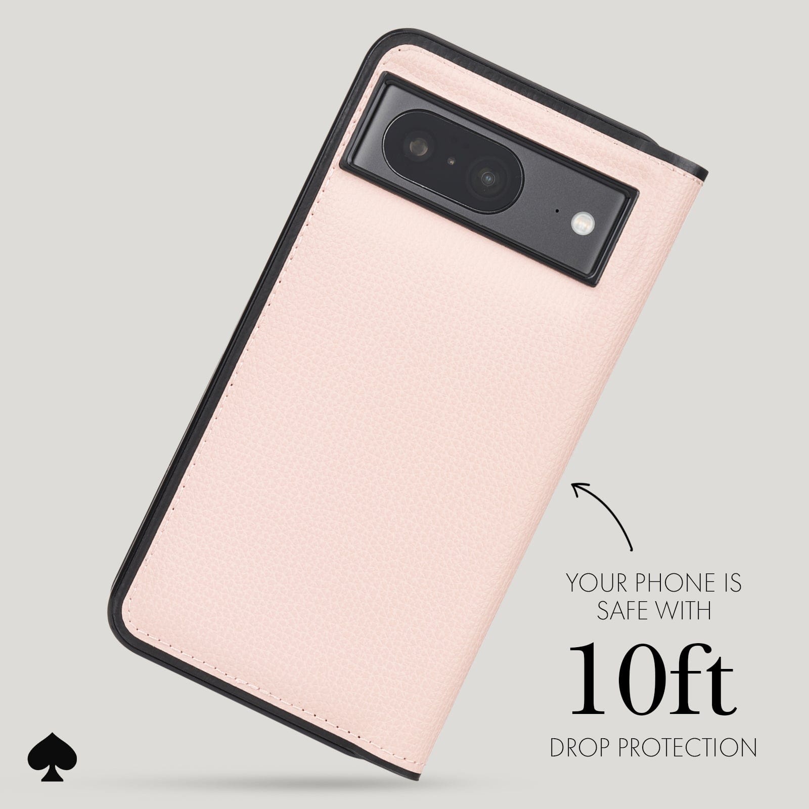 YOUR PHONE IS SAFE WITH 10FT DROP PROTECTION
