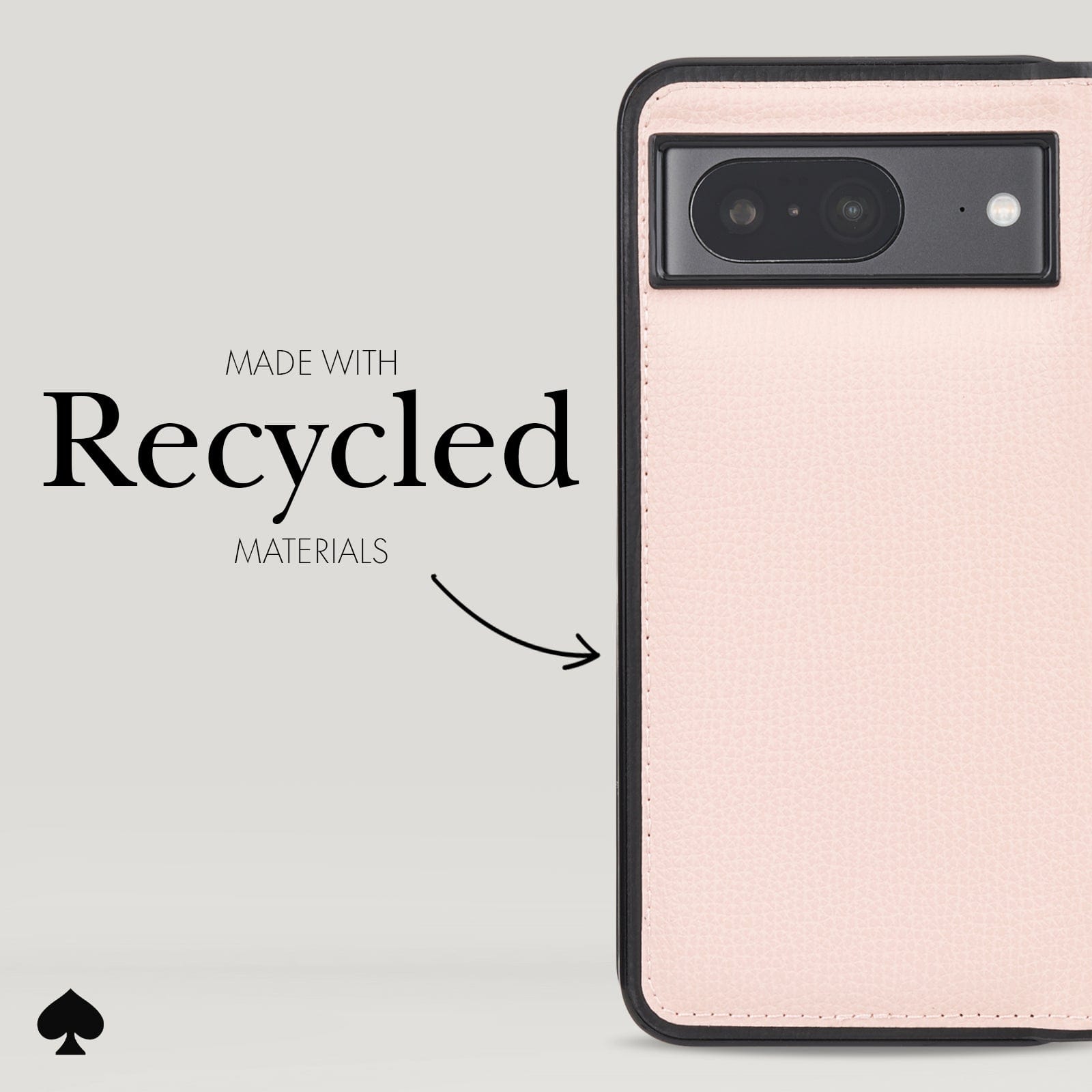 MADE WITH RECYCLED MATERIALS