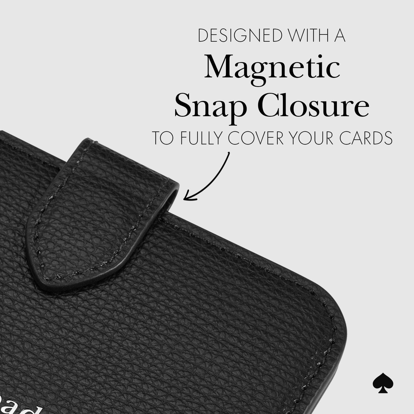 kate spade new york Black Morgan MagSafe Wallet