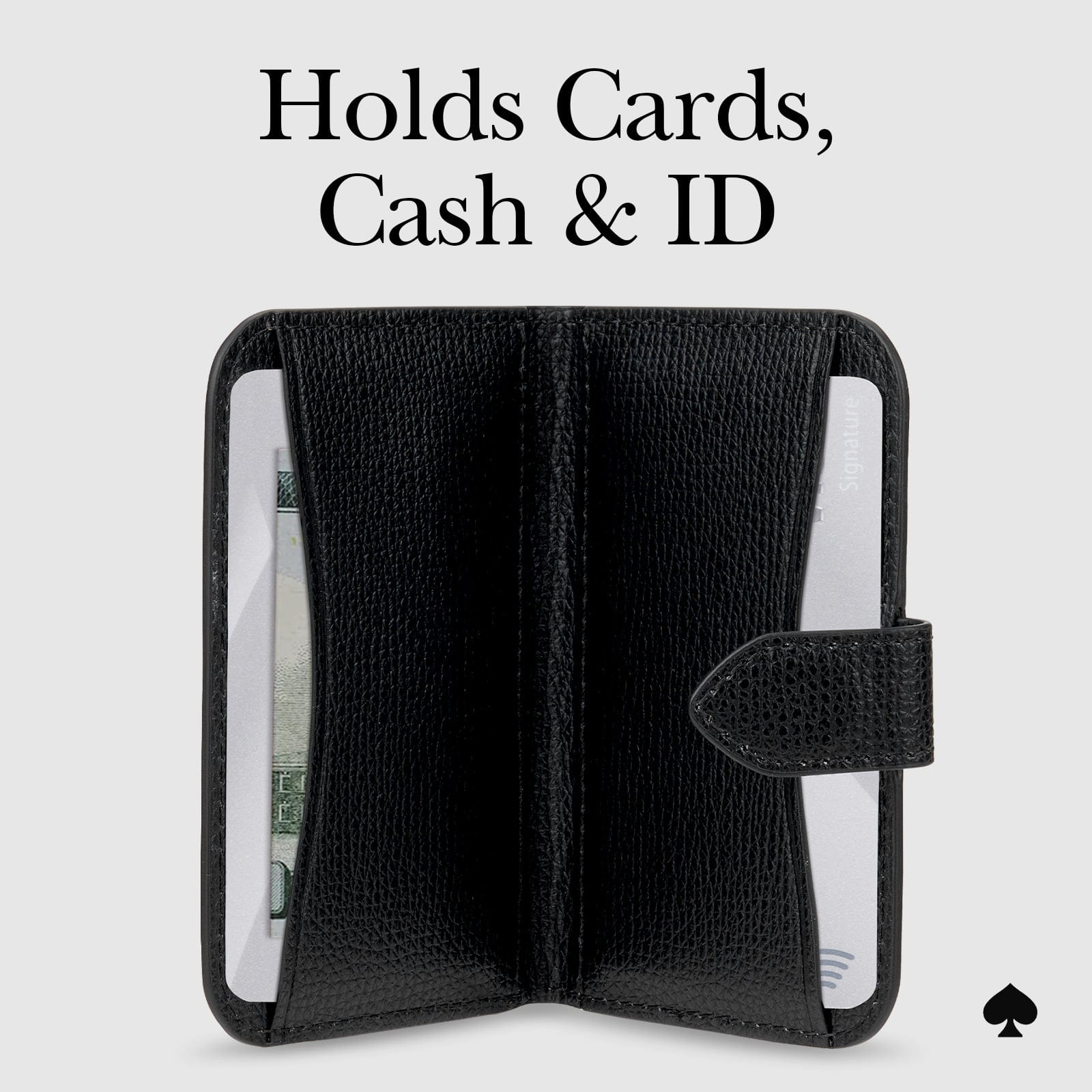 kate spade new york Black Morgan MagSafe Wallet