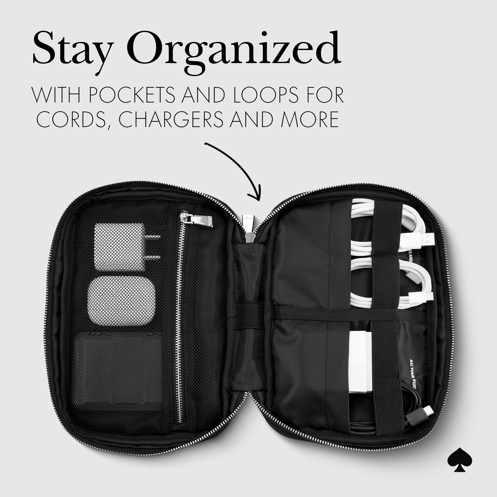 kate spade new york Nylon Tech Organizer