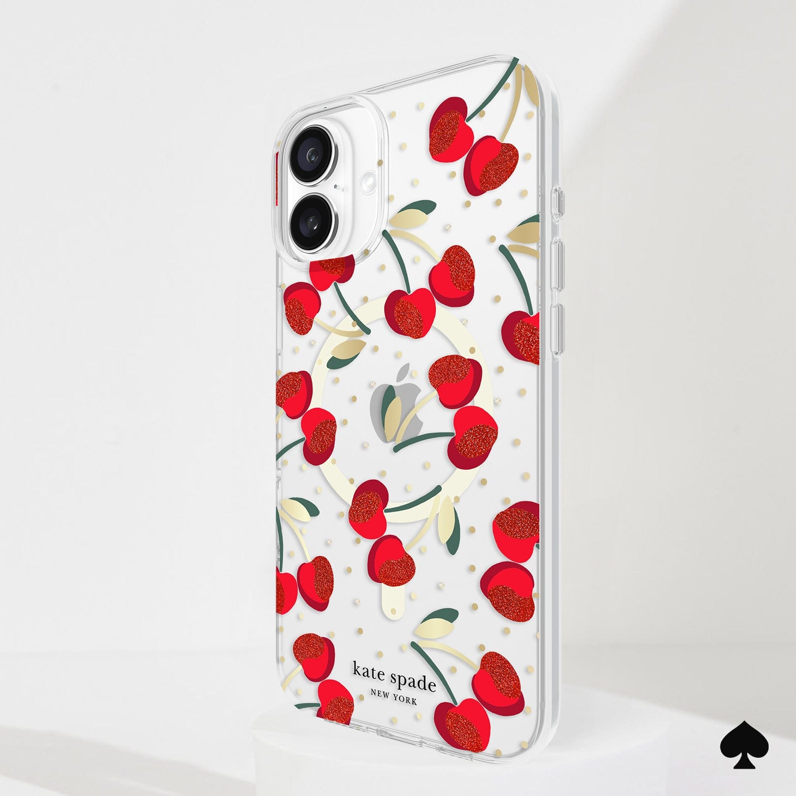kate spade new york Cherry Dot MagSafe - iPhone 16 Plus