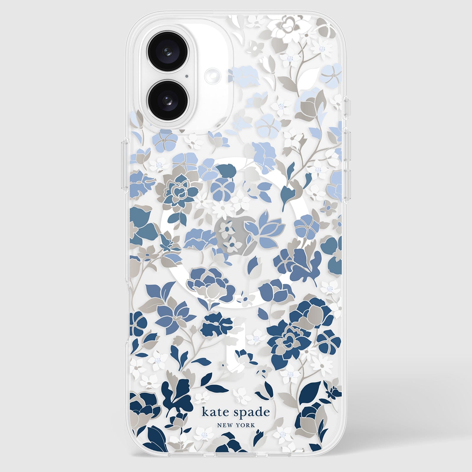 kate spade new york Flowerbed Blue MagSafe iPhone 16 Plus