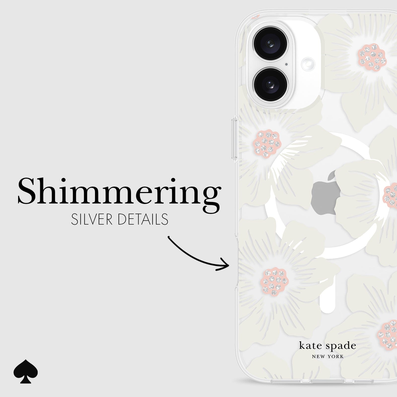 SHIMMERING SILVER DETAILS