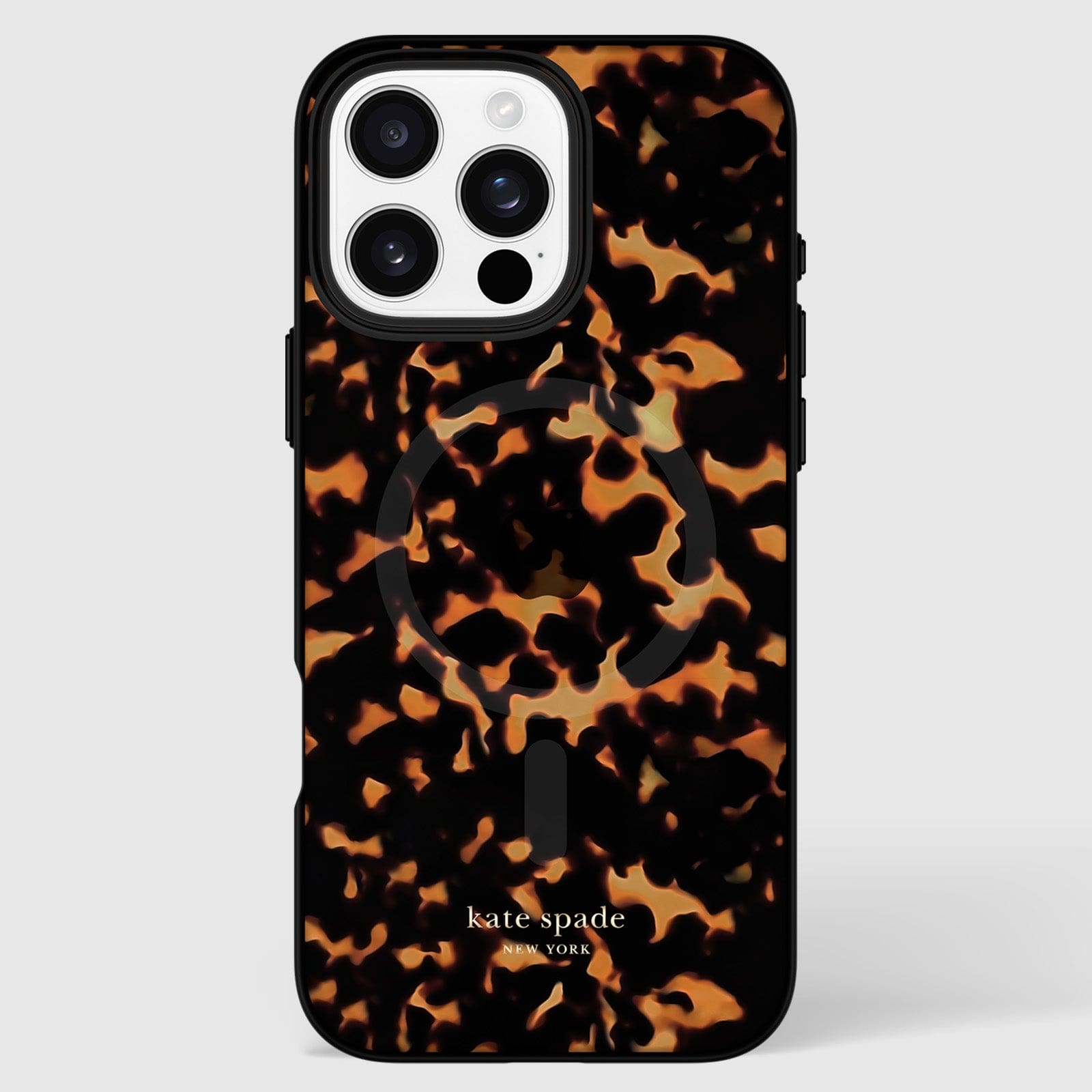 Kate Spade - Protective MagSafe Case for Apple iPhone 16 Pro Max - Tortoise Kate Spade - Protective MagSafe Case for Apple iPhone 16 Pro Max - Tortoise
