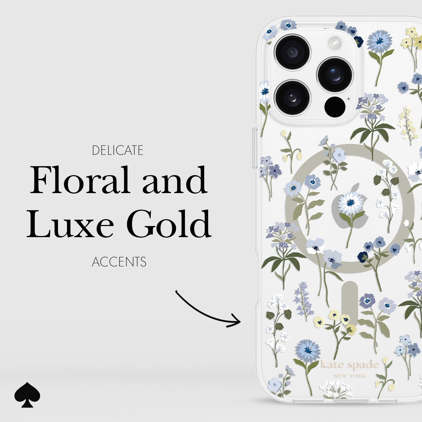 DELICATE FLORAL AND LUXE GOLD ACCENTS