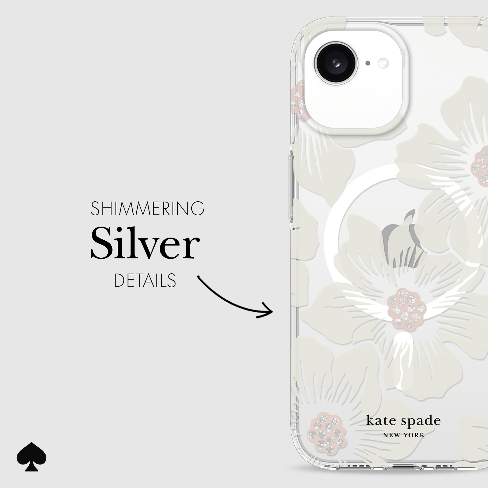 SHIMMERING SILVER DETAILS