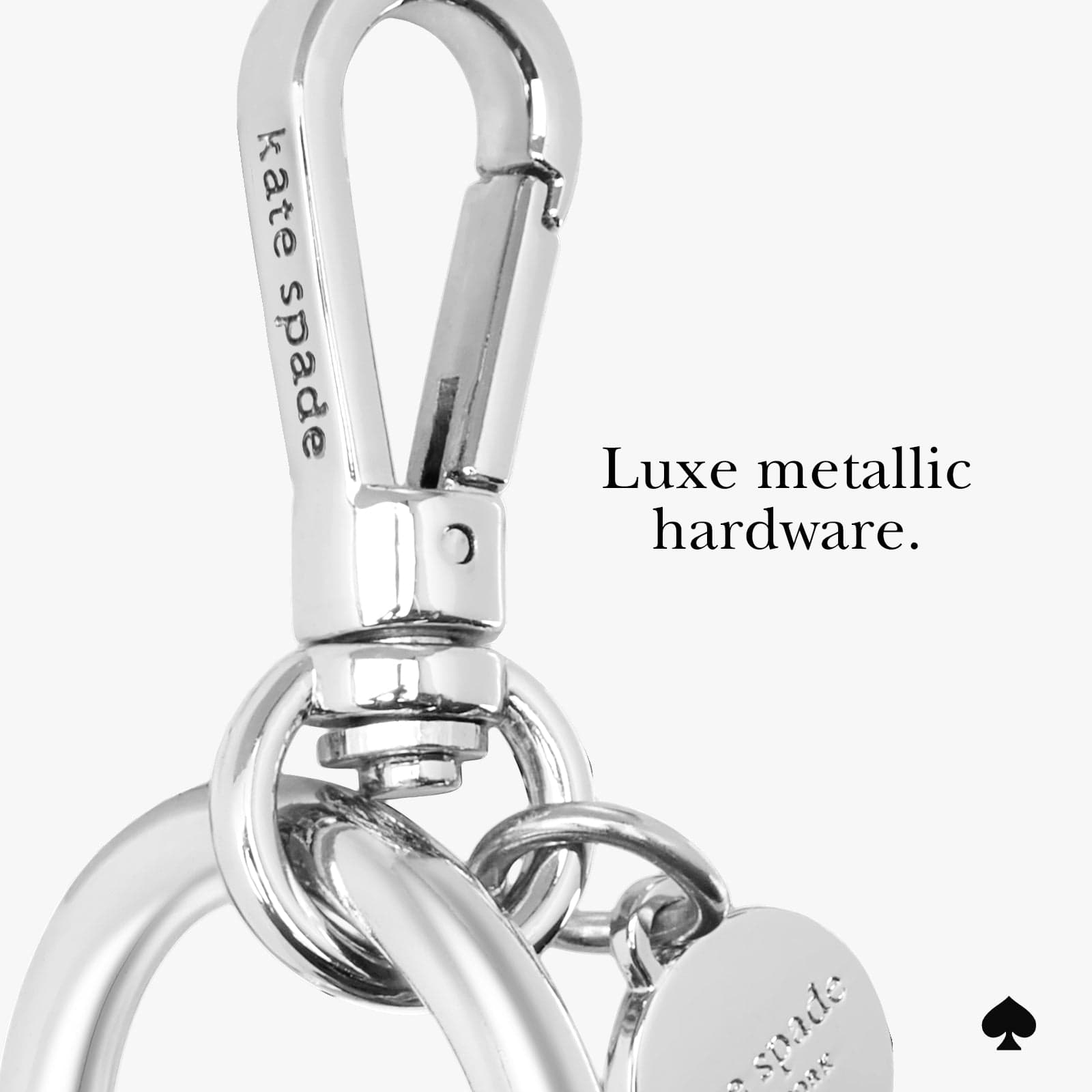 kate spade new york Spade Charm AirTag Keychain