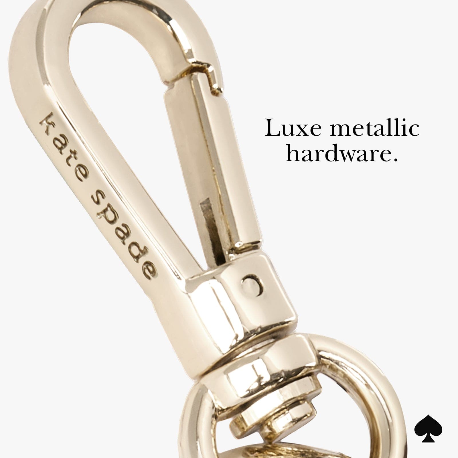 luxe metallic hardware