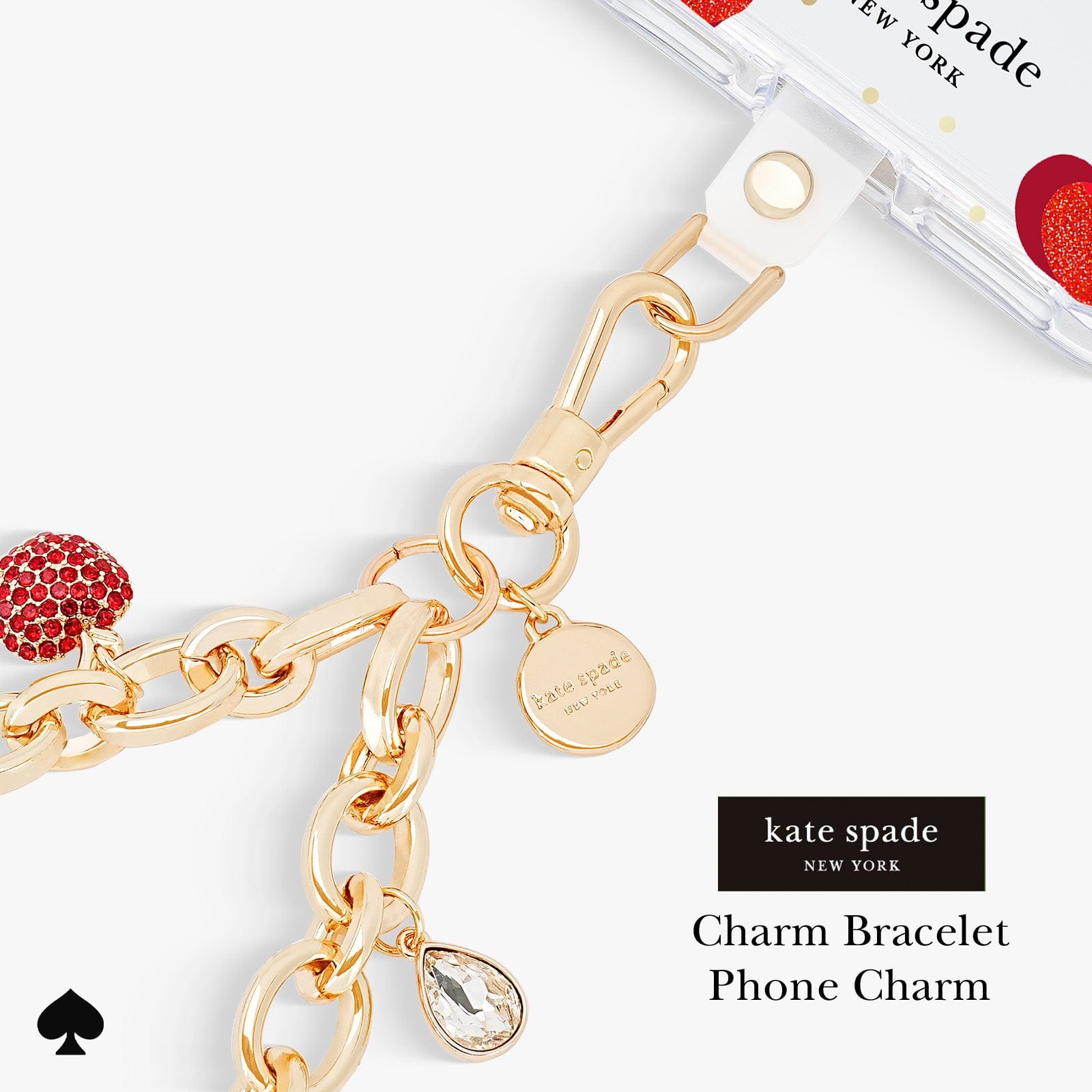 kate spade new york Favorite Things Phone Charm