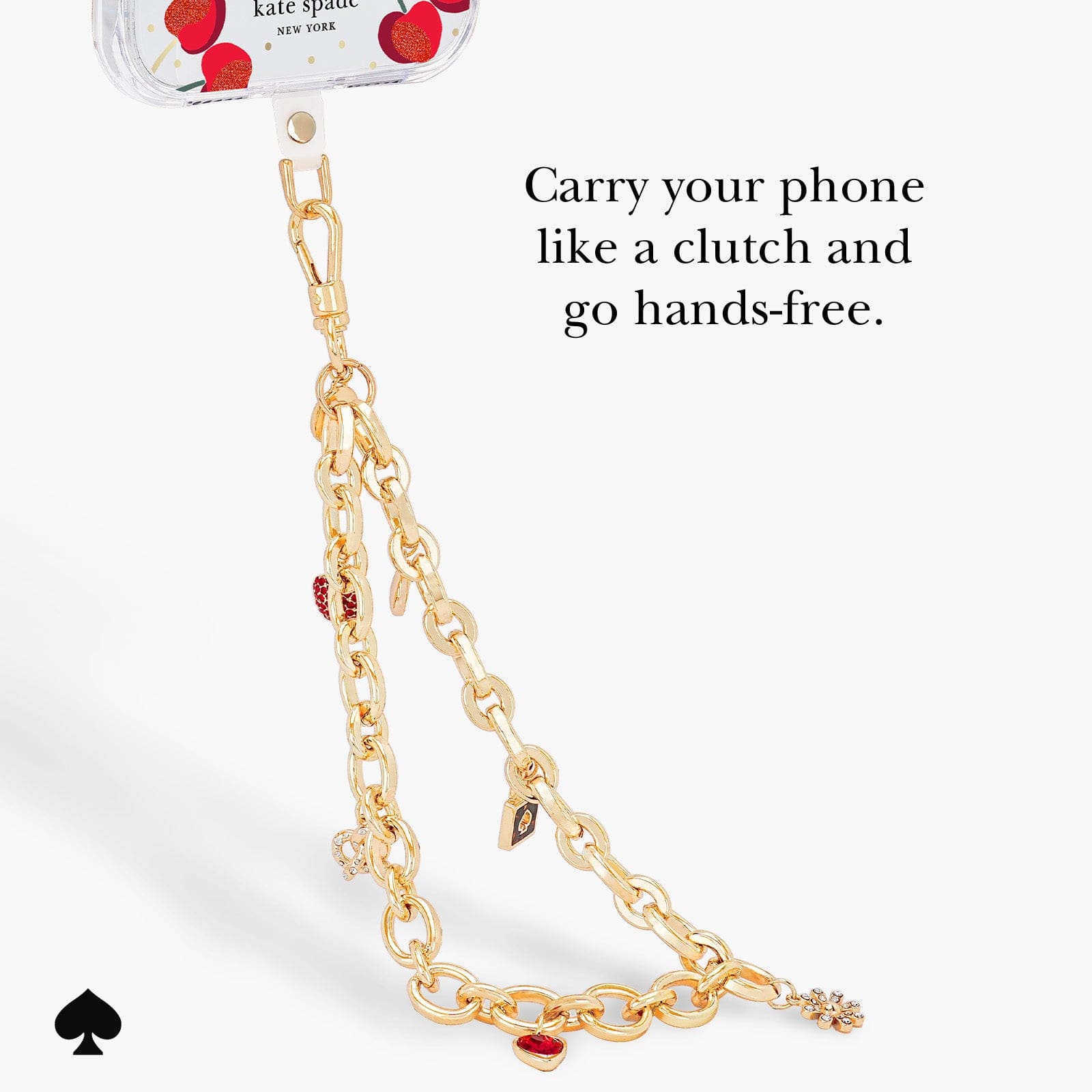 CARRY YOUR PHONE LIKE A CLUTCH AND GO HANDS-FREE