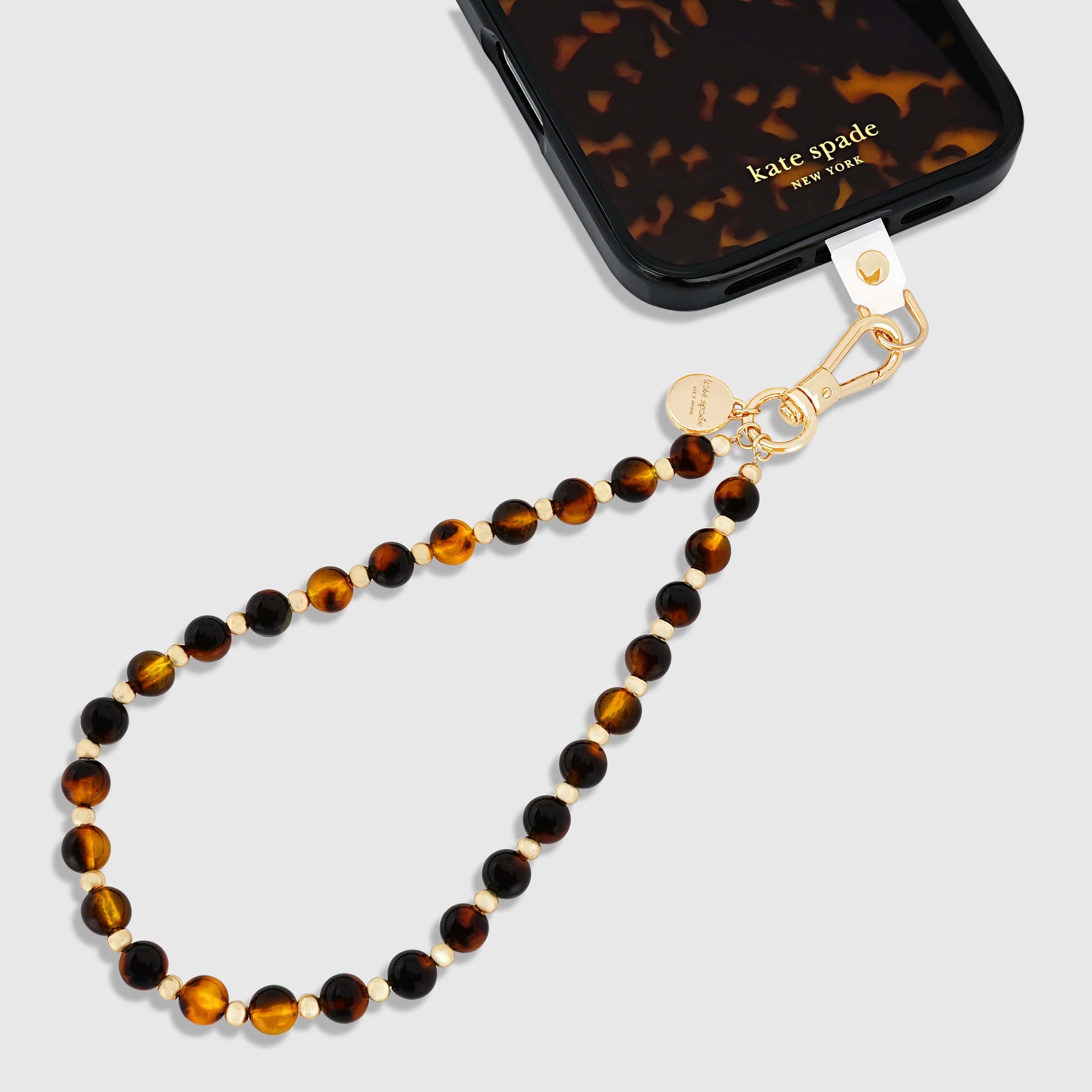 kate spade new york Tortoise Phone Charm
