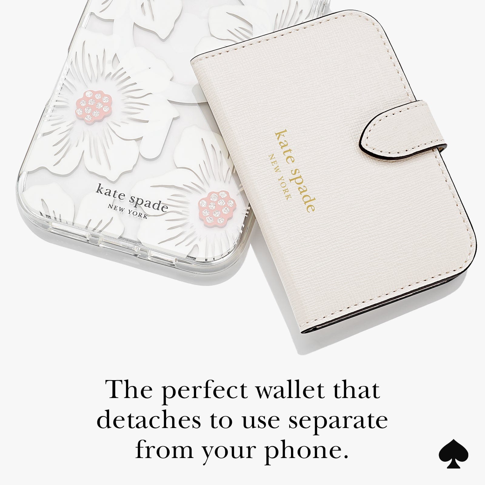 The perfect wallet that detaches to use separate from your phone