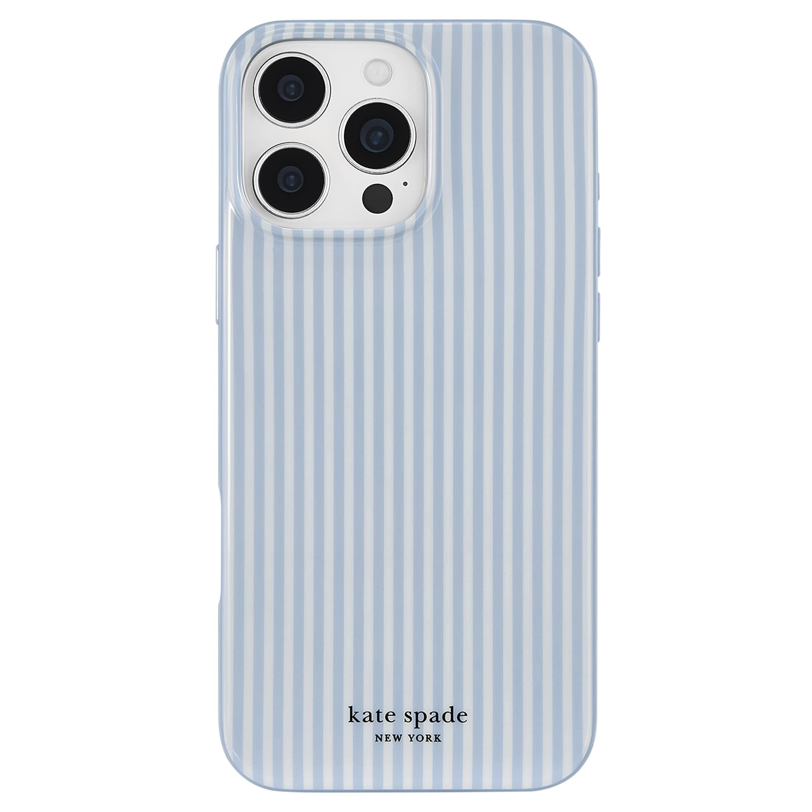 kate spade new york Diamond Blue Stripe MagSafe - iPhone 16 Pro Max