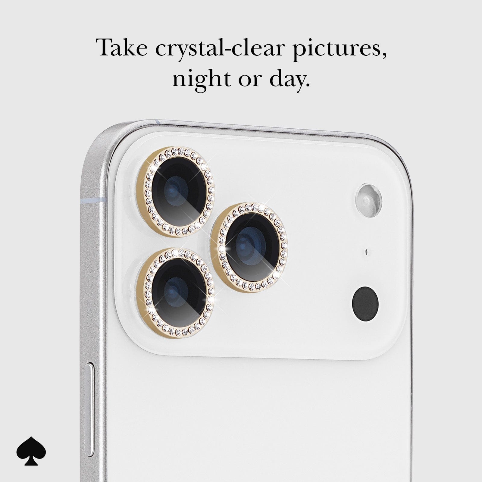 kate spade new york Camera Lens Protector Set in Stone Gold - iPhone 17 Pro / 17 Pro Max