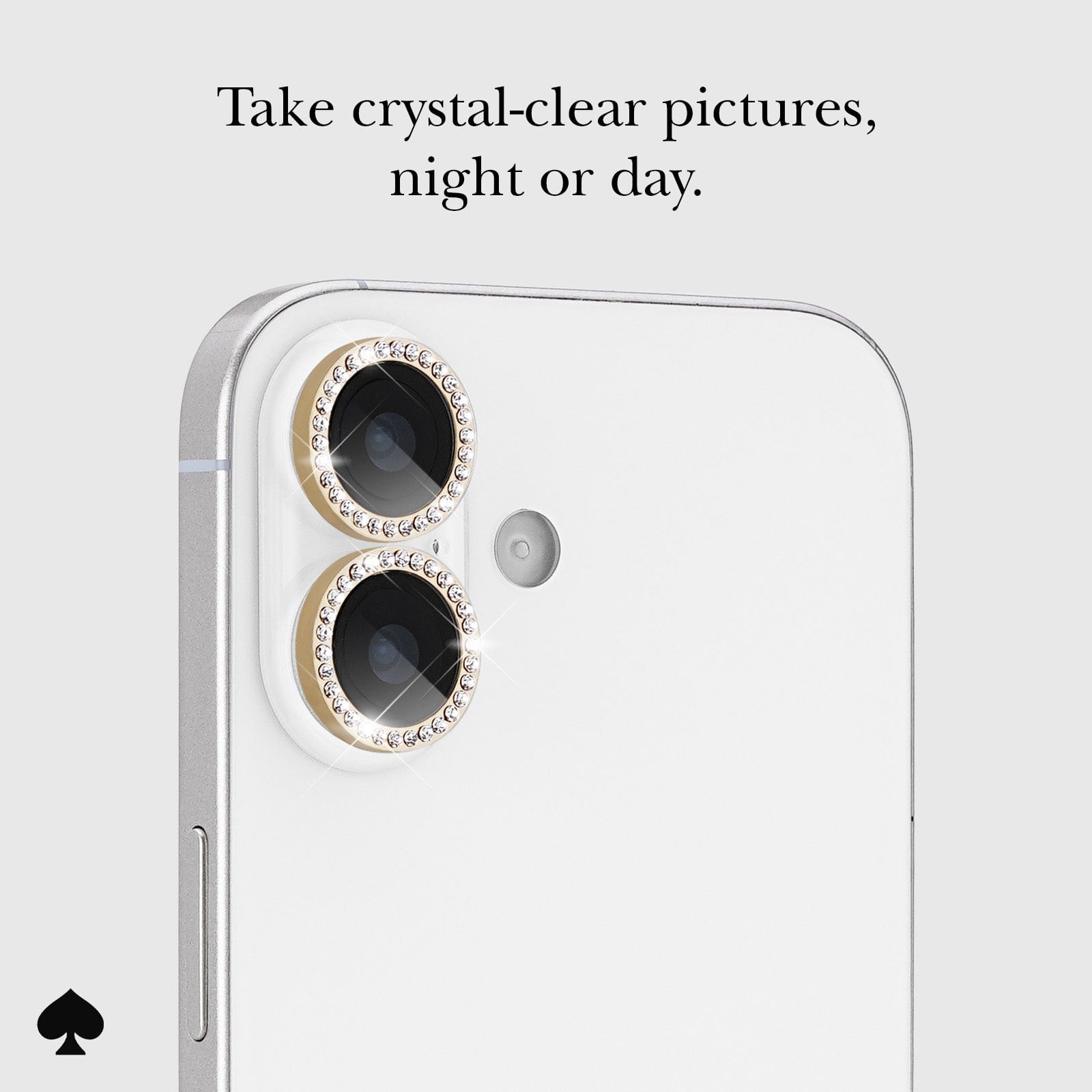 kate spade new york Camera Lens Protector Set in Stone Gold - iPhone 17