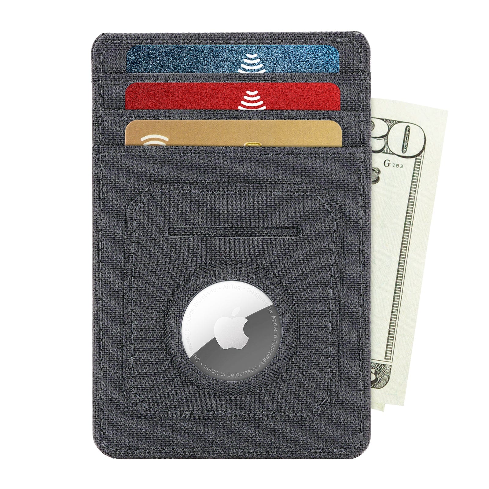 Pelican Charcoal Aegis AirTag RFID Wallet
