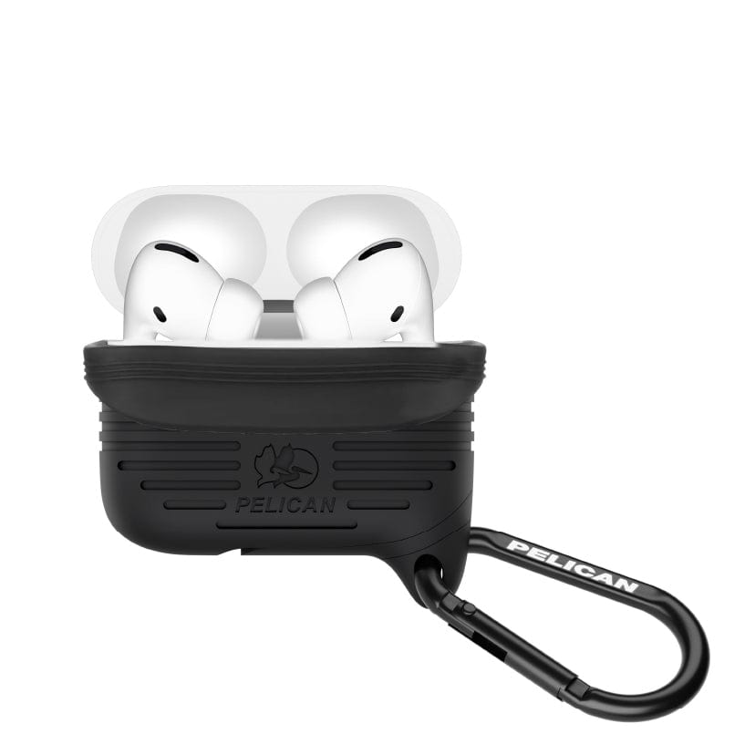 Pelican Protector (Black) - AirPods Pro 3 with Black Carabiner