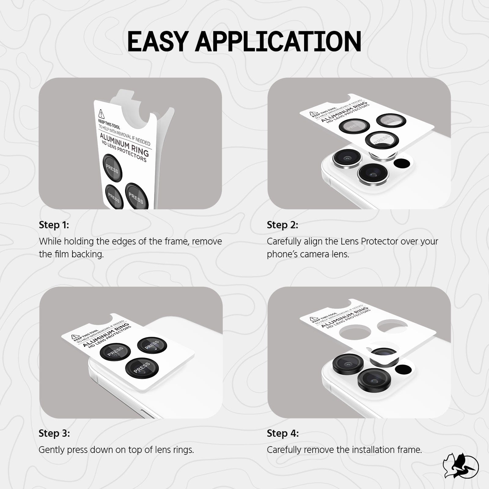 Pelican Camera Lens Protector - iPhone 16 Pro / 16 Pro Max