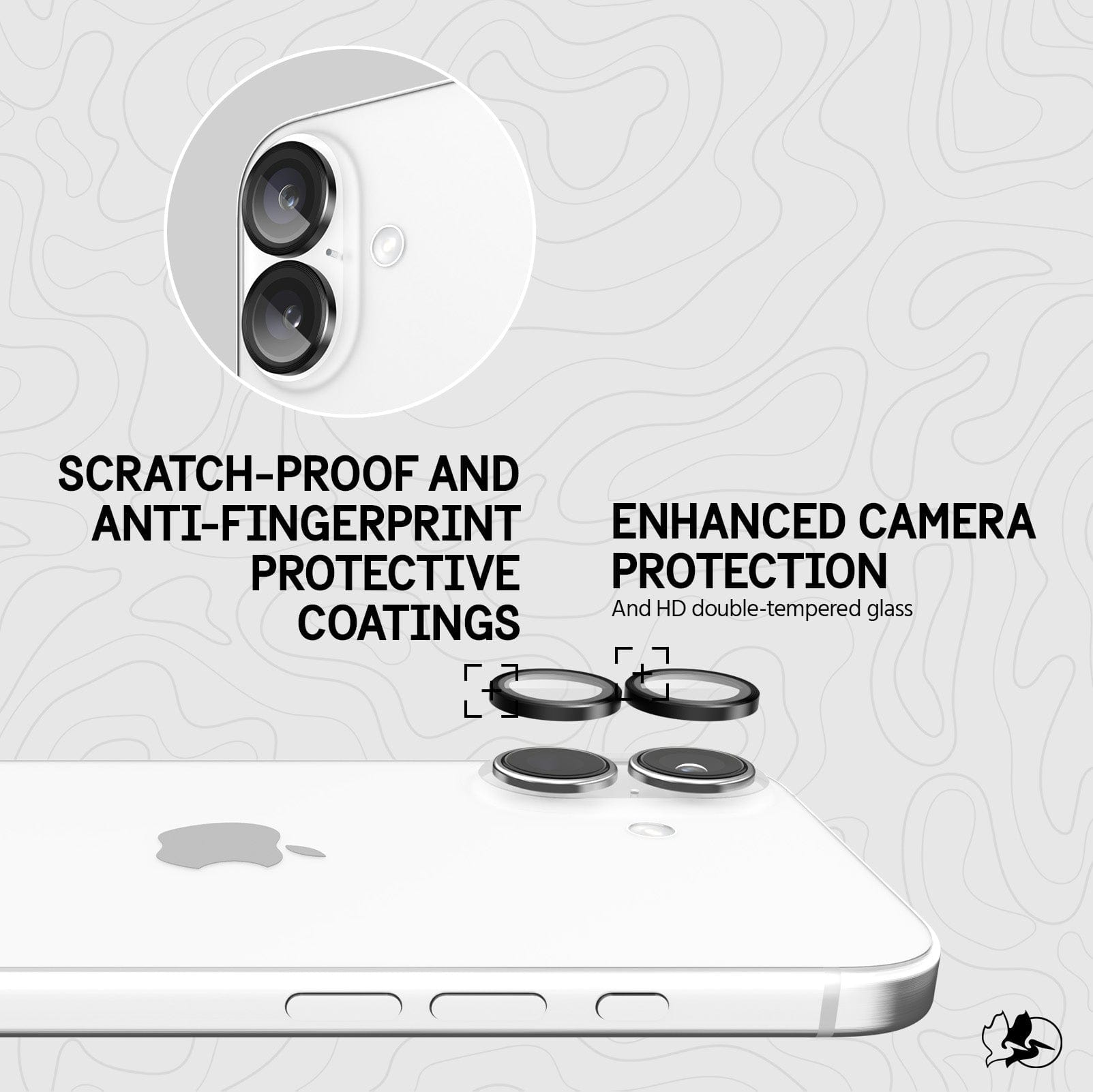 Pelican Camera Lens Protector - iPhone 16 / 16 Plus