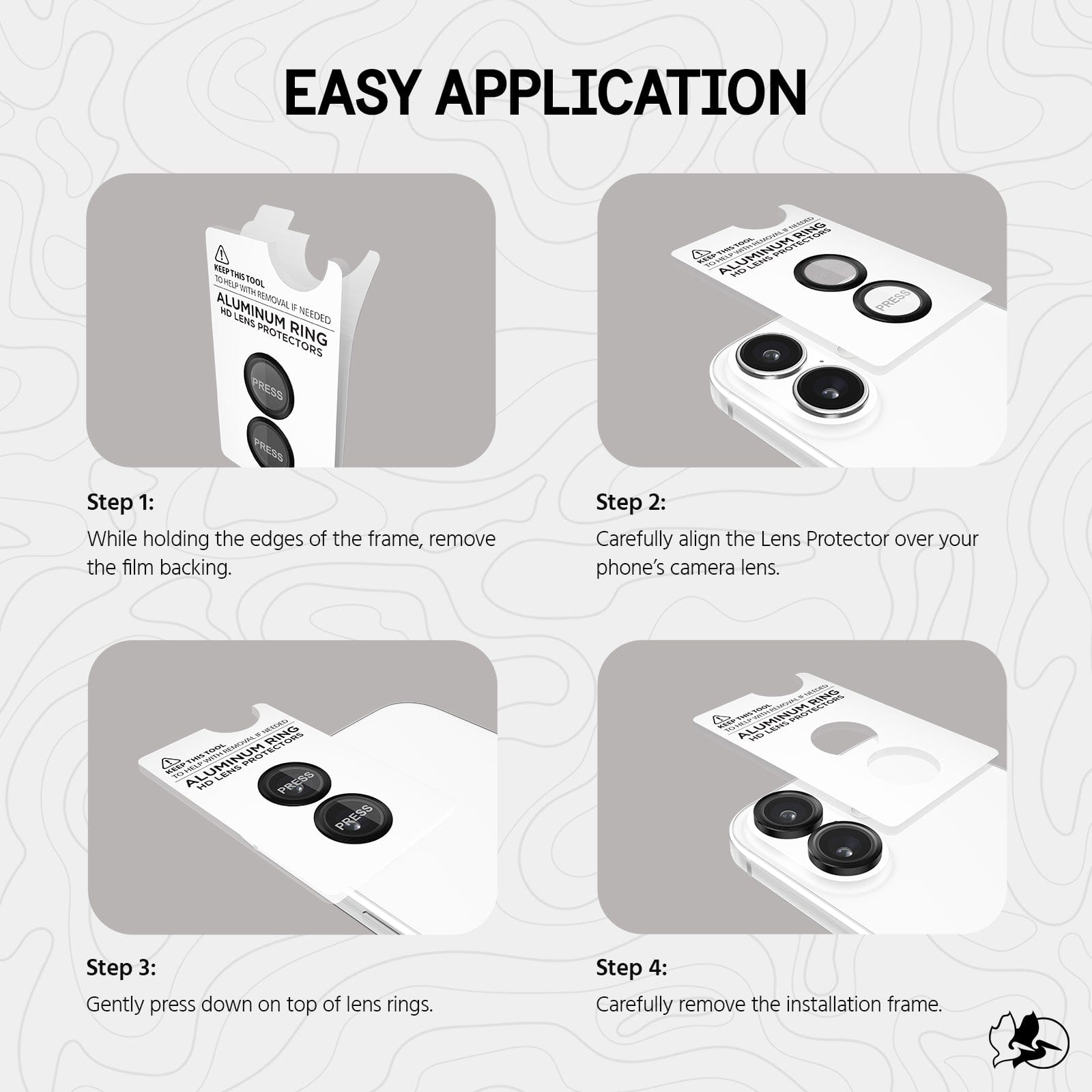 Pelican Camera Lens Protector - iPhone 16 / 16 Plus